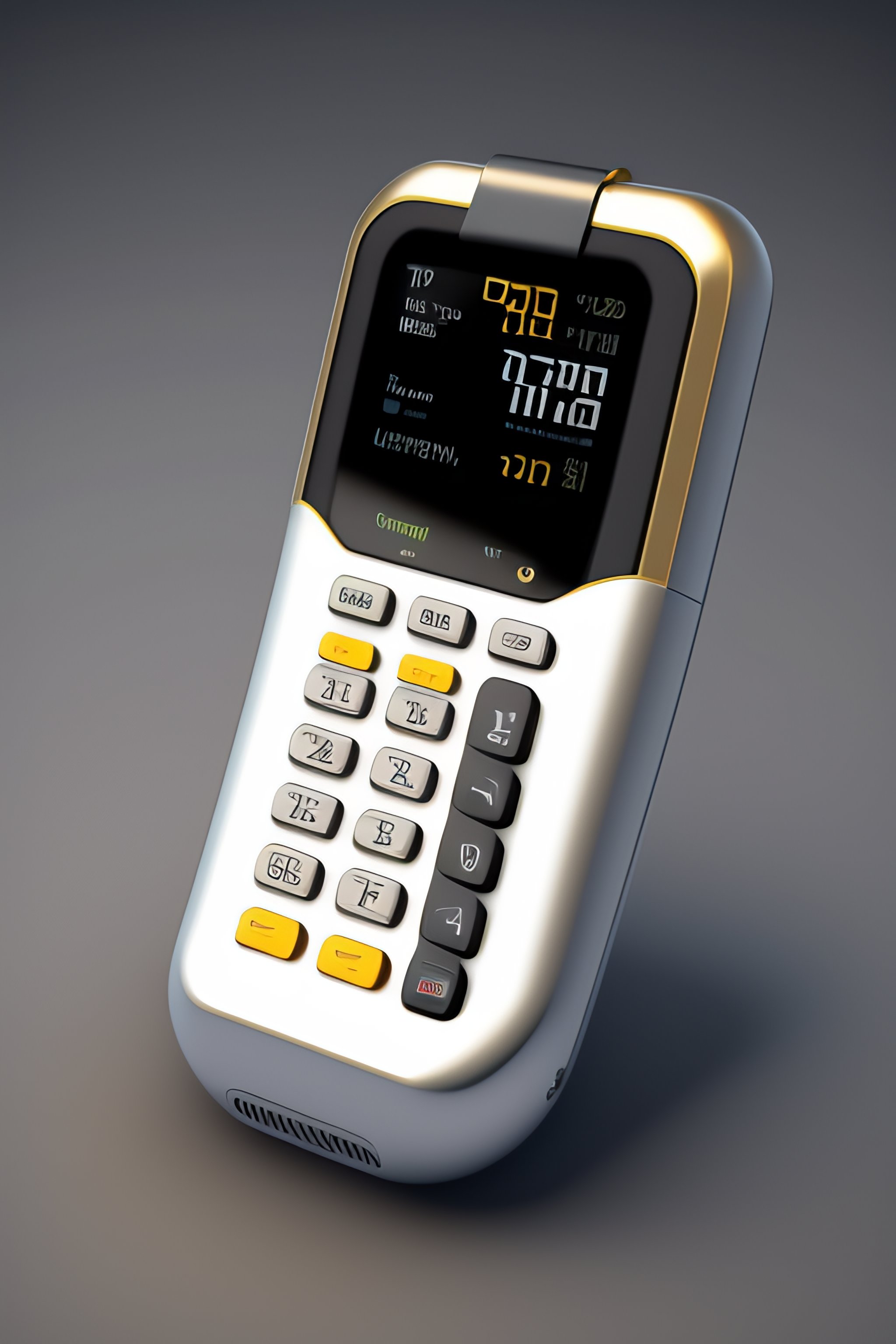 Lexica Futuristic beeper pager with a full LCD screen no keyboard no