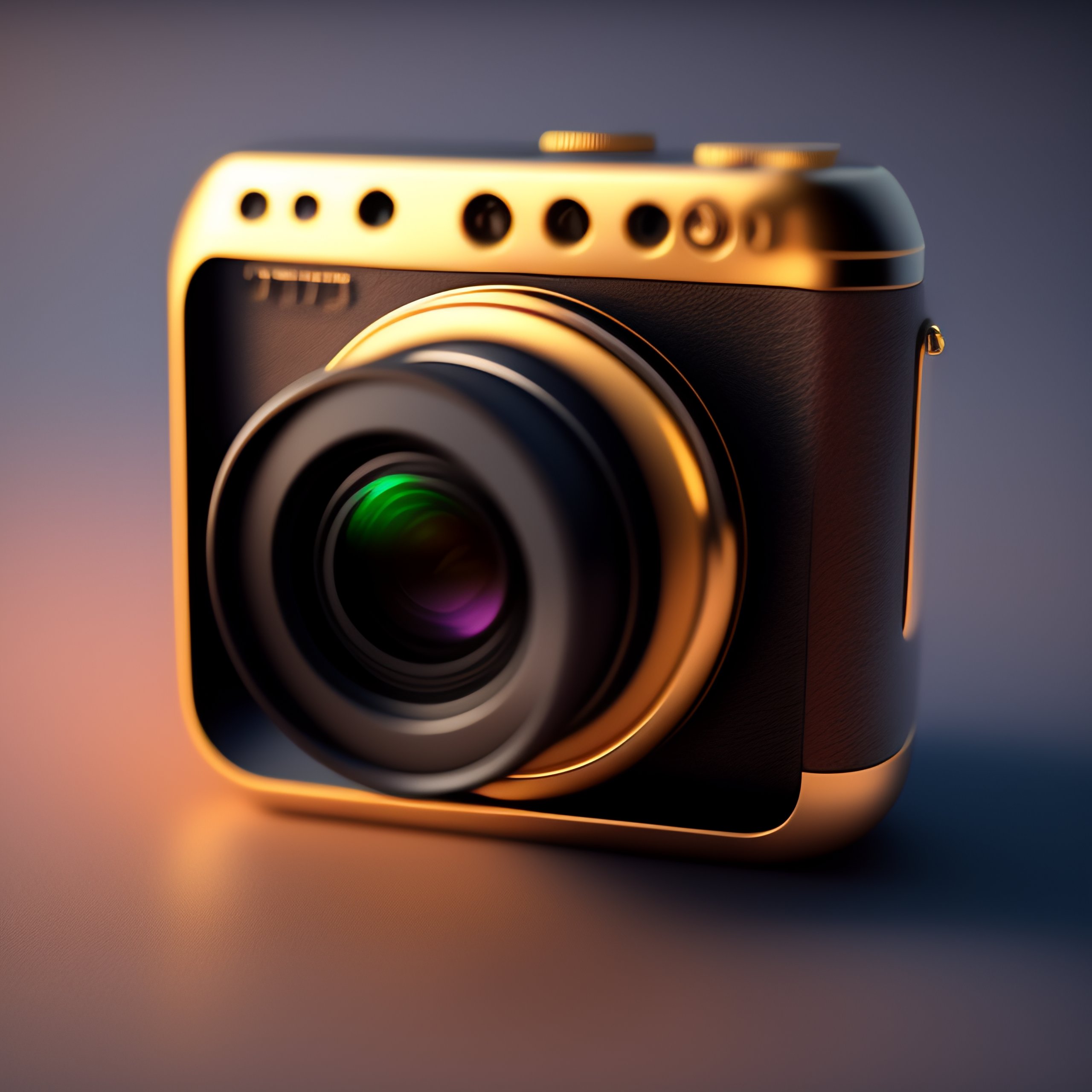 Lexica - IOS app icon design of a camera lens icon. Trending on Behance ...