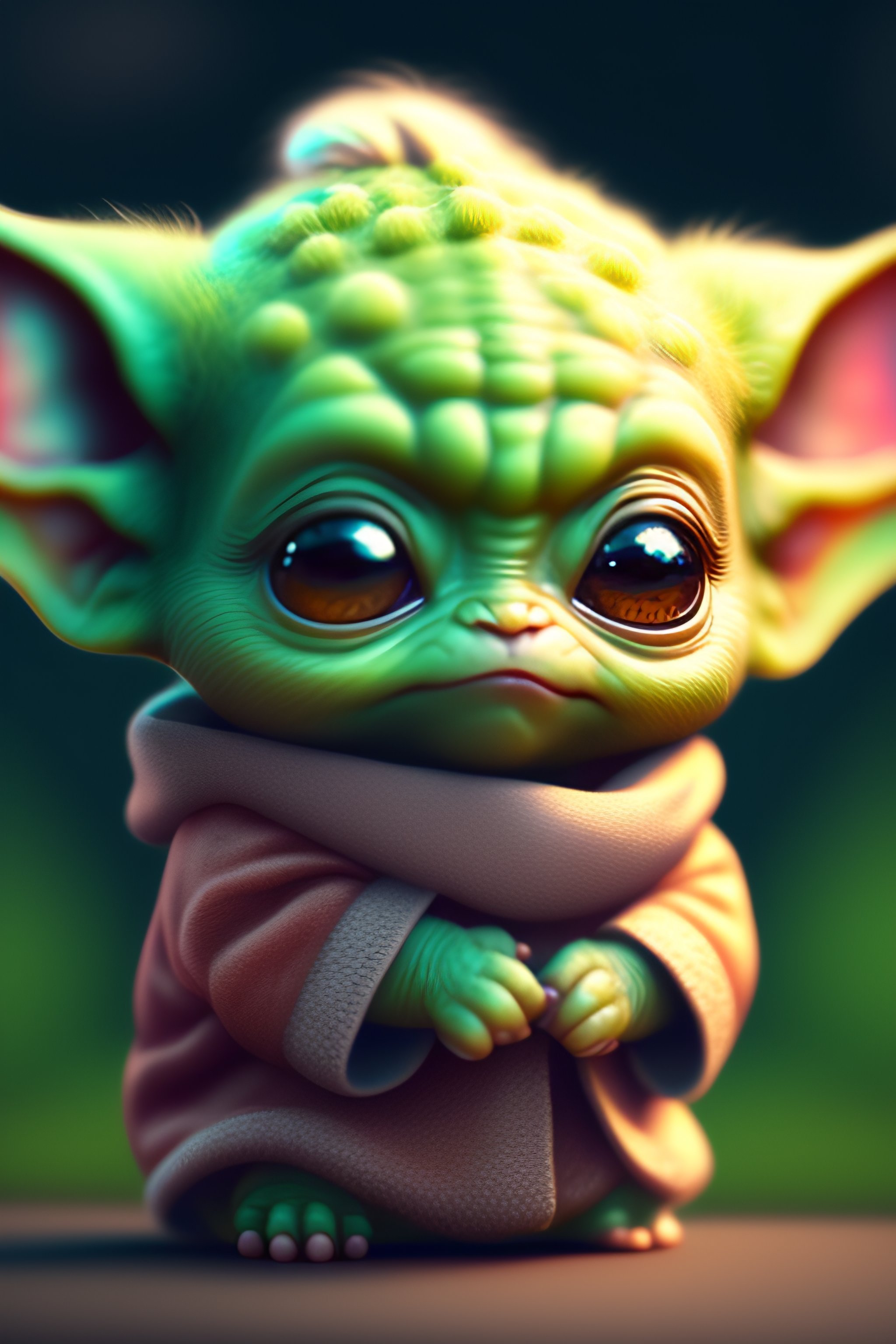 Yoda: Nếu bạn là fan của loạt phim Star Wars, bạn không thể bỏ qua bức ảnh liên quan đến Yoda này. Hãy chiêm ngưỡng người khổng lồ nhỏ bé này với sức mạnh cao siêu khiến người xem không thể rời mắt.