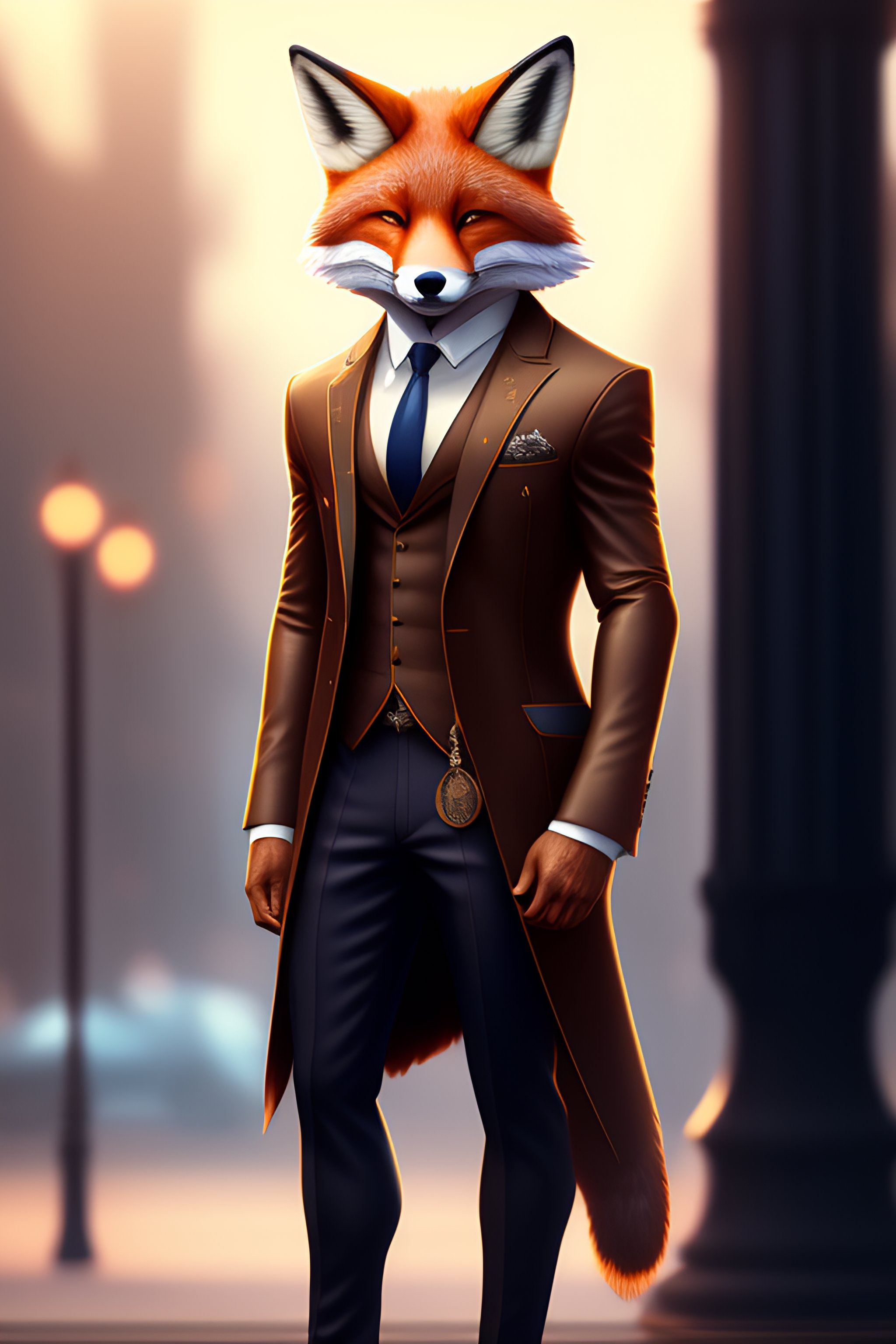 humanoid fox