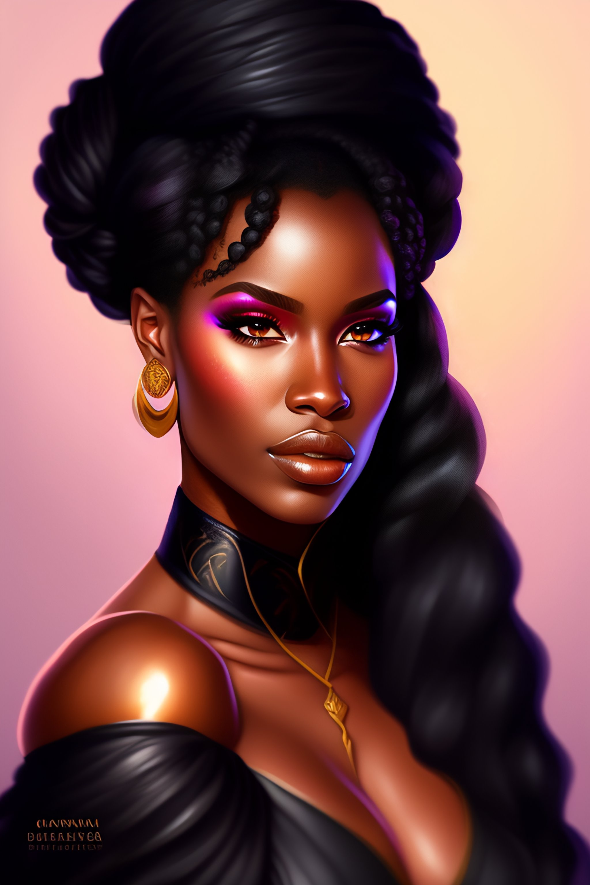 black woman art