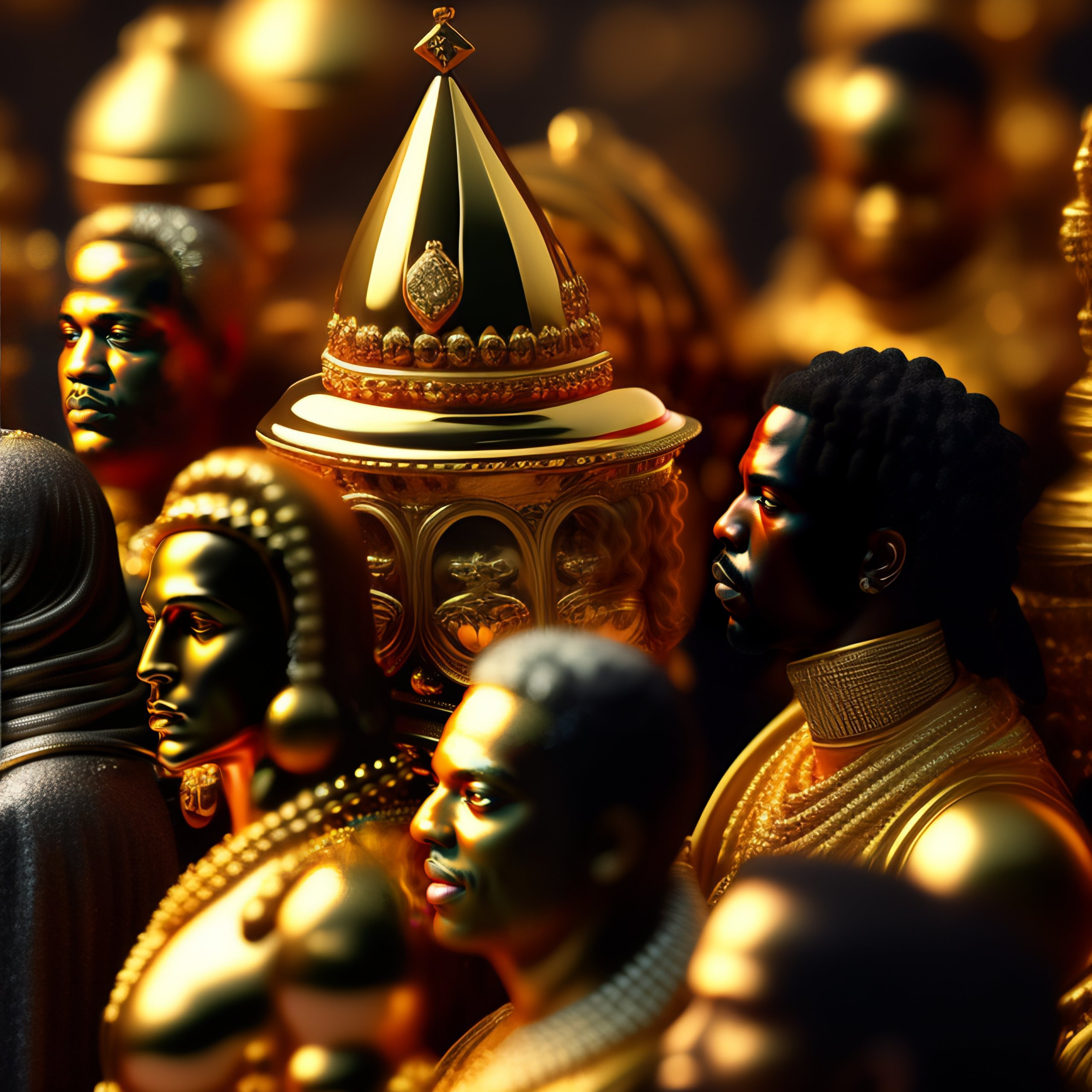 Lexica Illustration of the lyrics "Human beings in a mob What's a mob