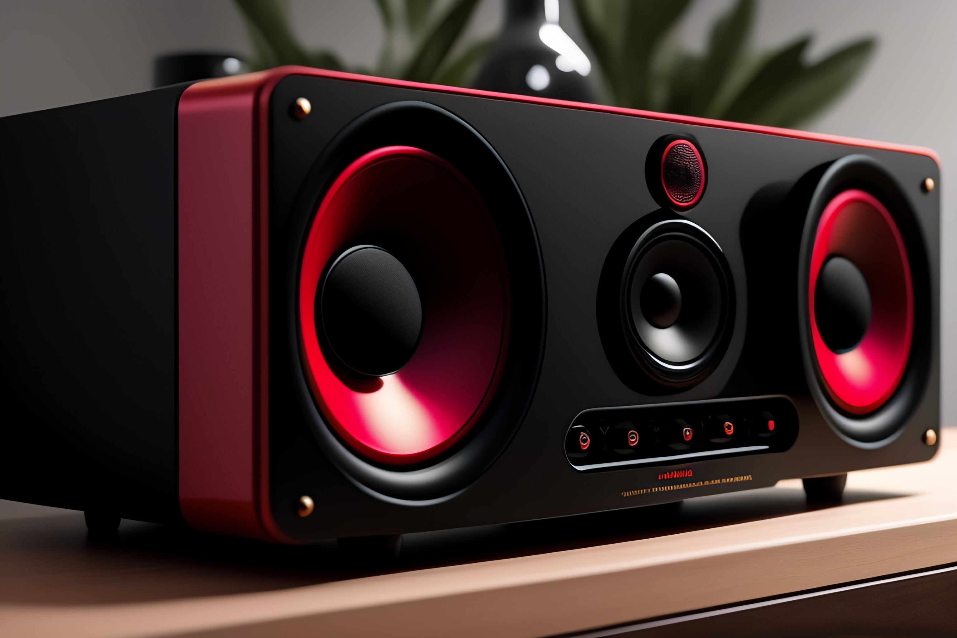 Lexica - Soundsystem black red lsd hifi