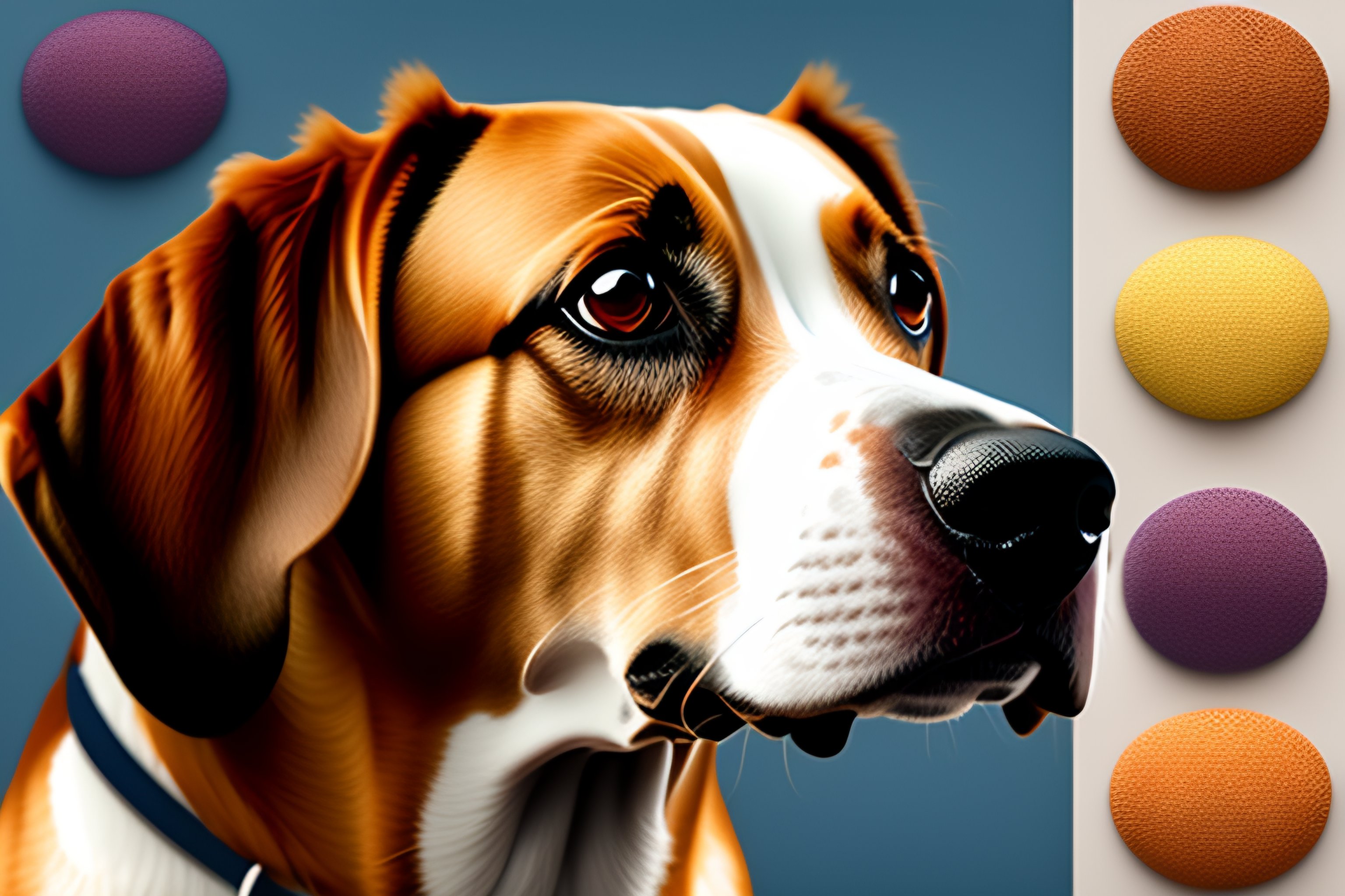 Lexica - Seamless dog drawings texture art, 4k