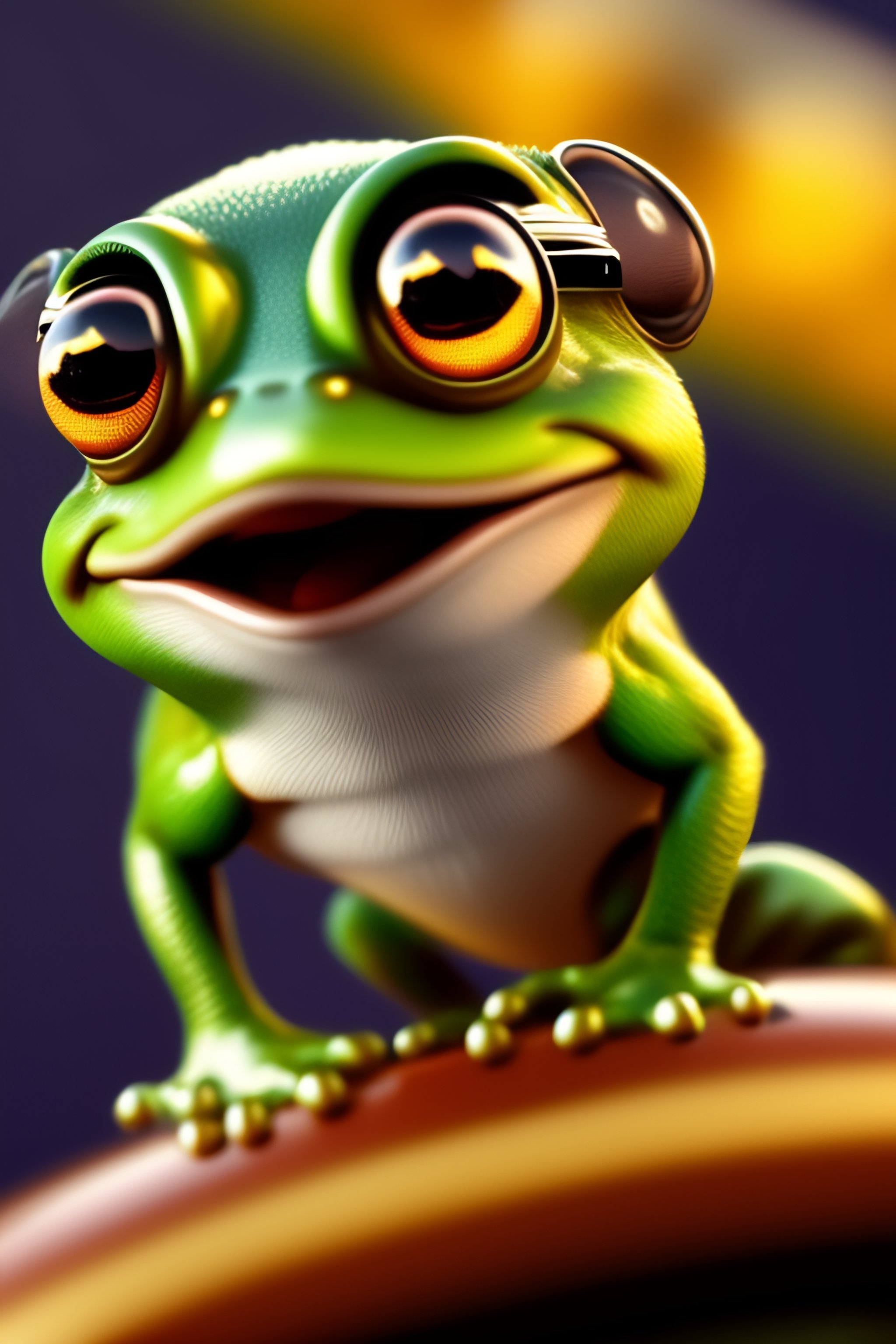 Lexica - Crazy frog, ultra realism