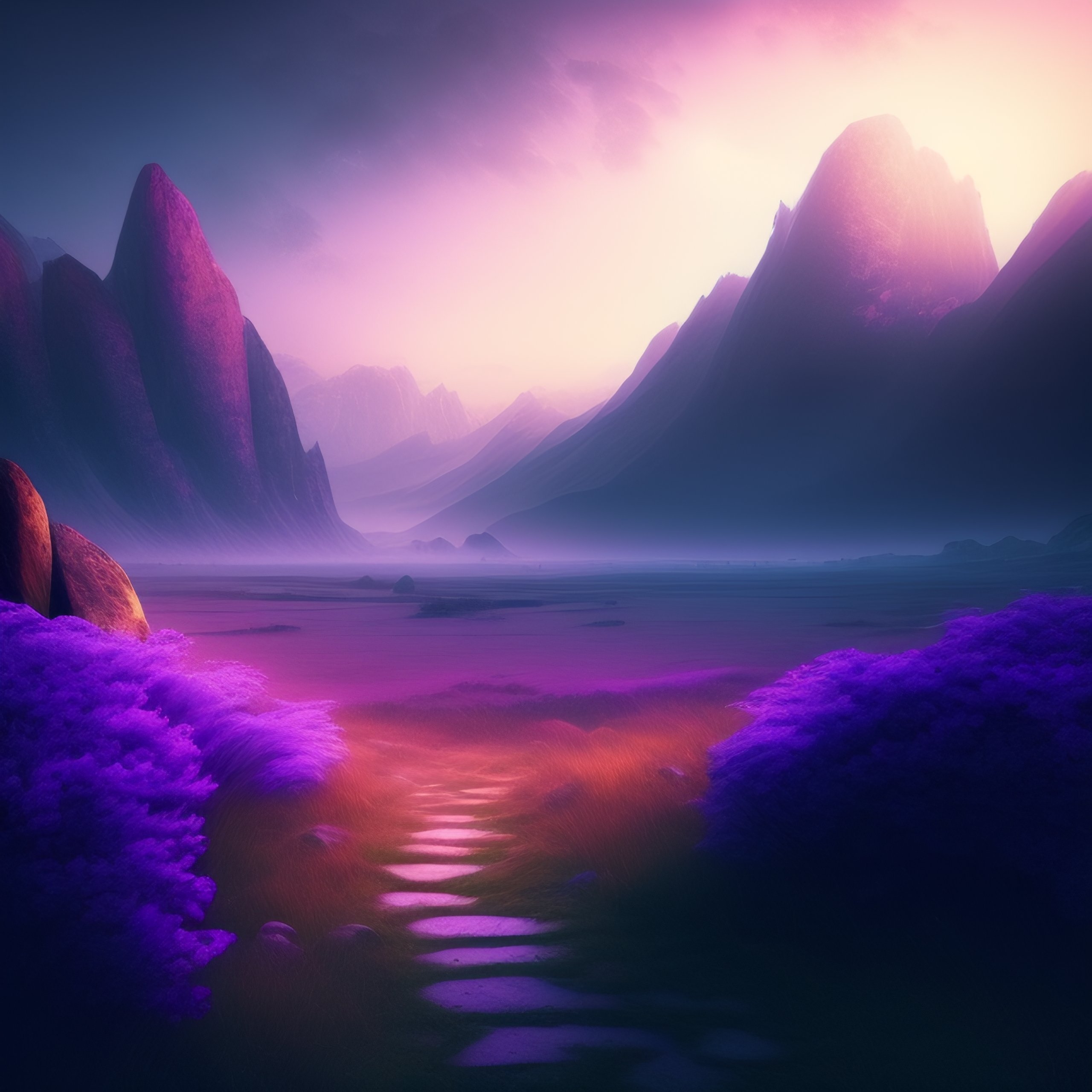 Lexica - Mystical background, debris, stones, fantasy art, gloomy ...