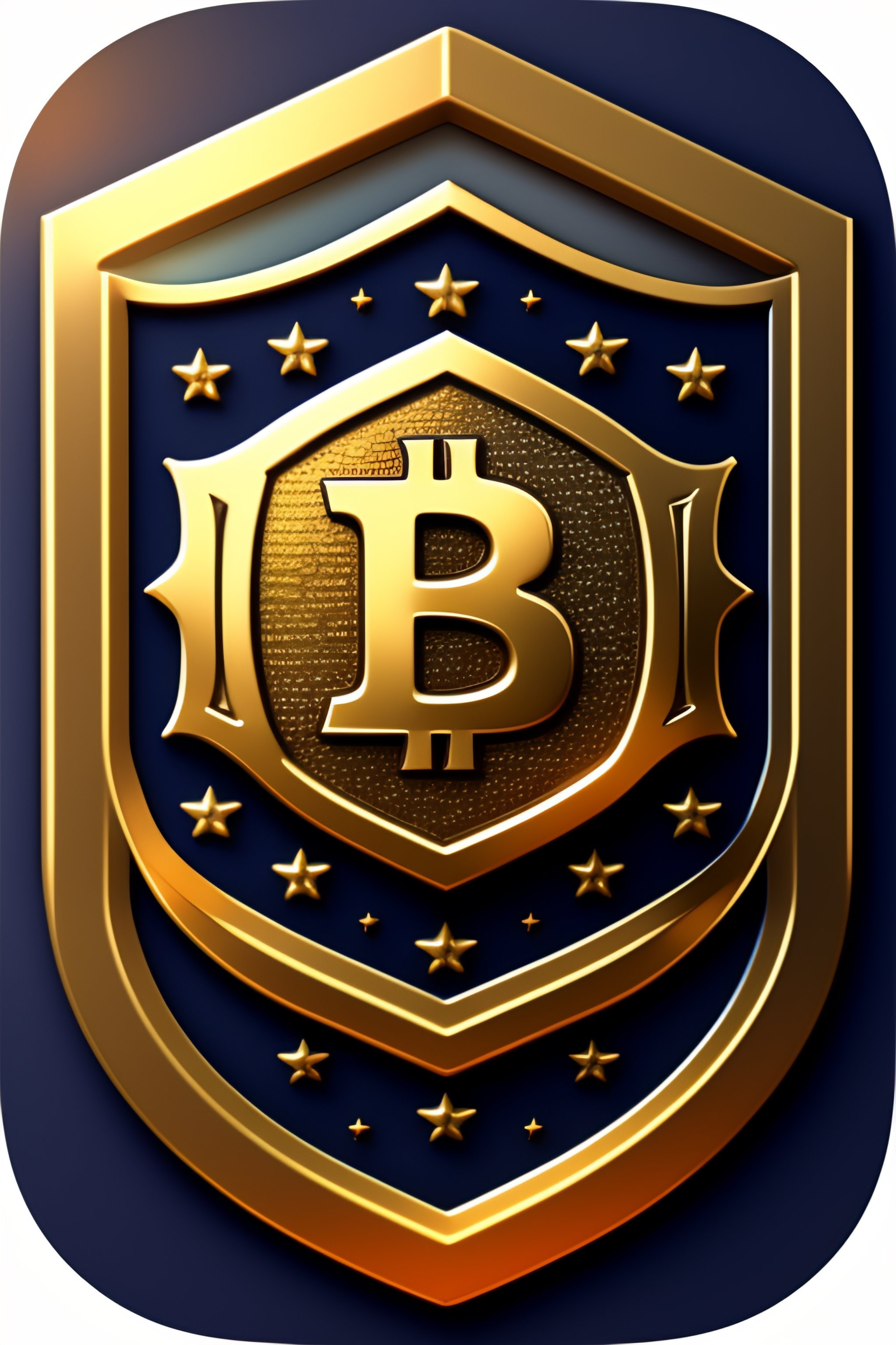 Lexica - Logo, 3 B, BBB, shield, armor, estrellas, letter B, icon, bitcoin,  BitFortify,BitProtect, BitSecurity, BitShield, BitArmor, BitBlock, BitDef...