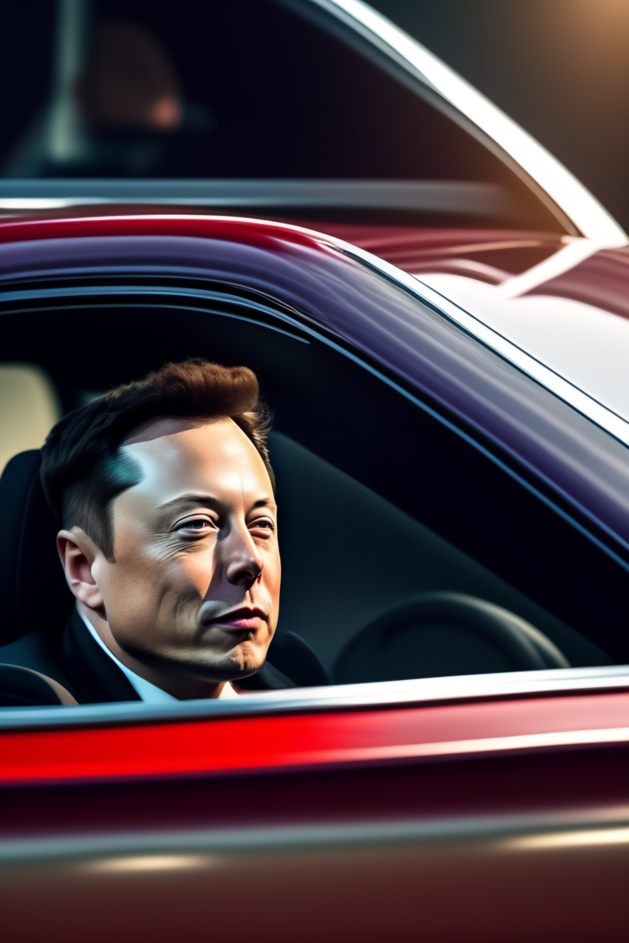 lexica-elon-musk-subido-en-un-carro-tirado-por-bueyes