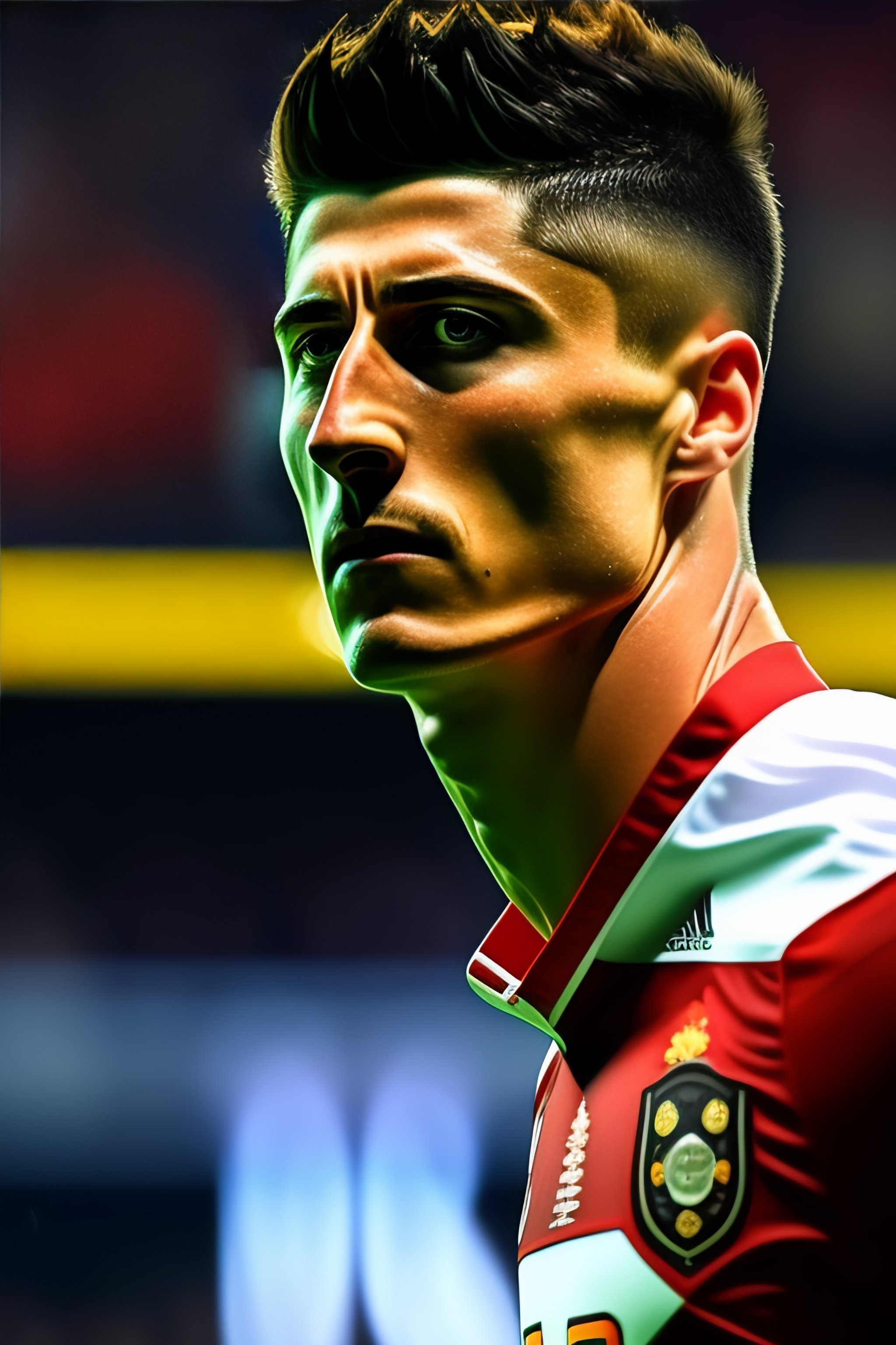 Lexica - Robert lewandowski as a german