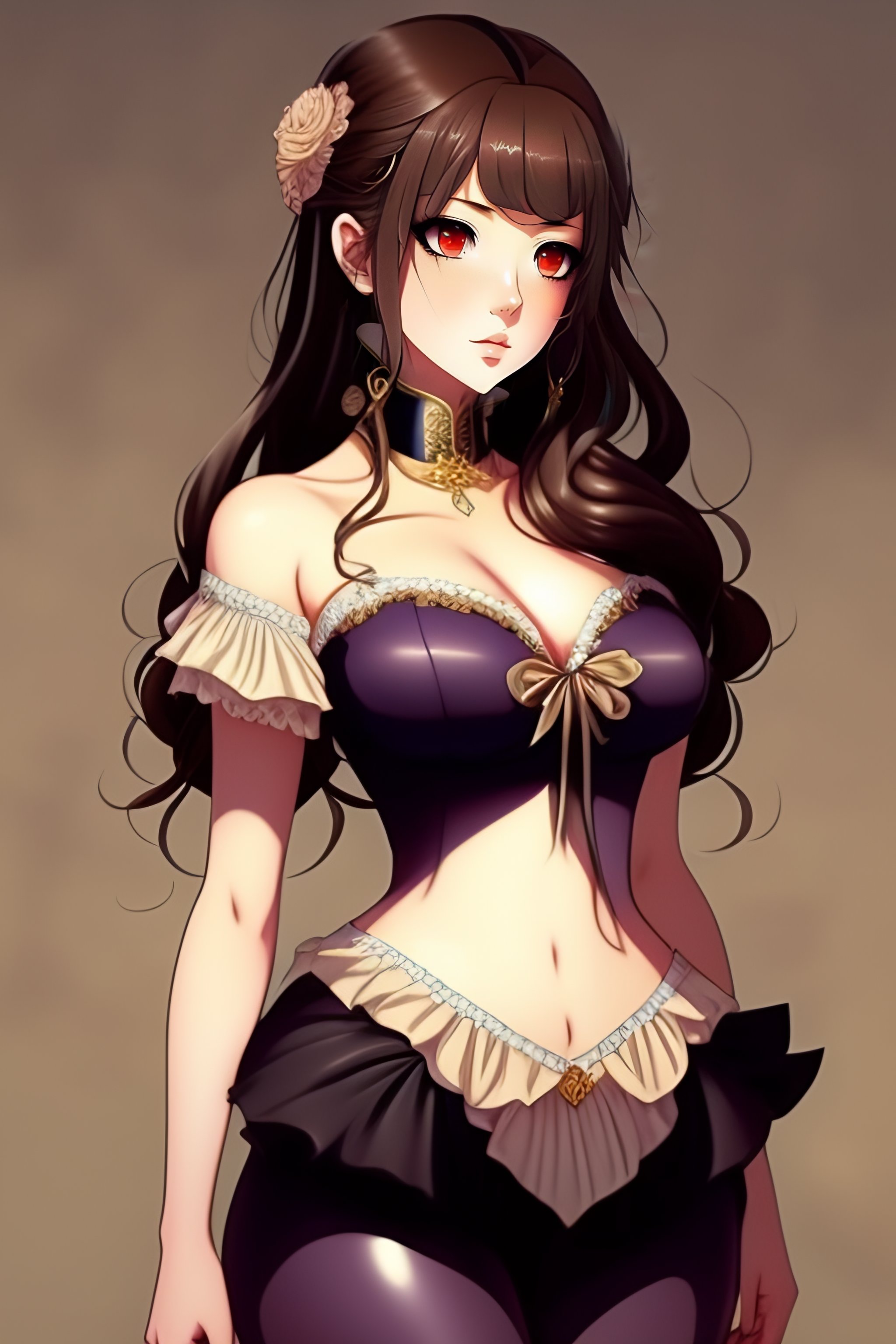 Lexica - Anime drawing of sexy victorian girl