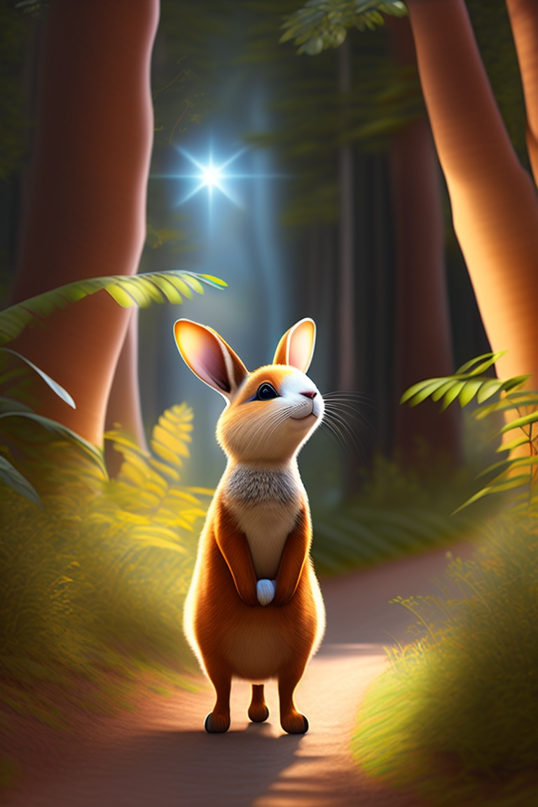 Lexica - It was a magical place, full of tall trees, bright flowers and ...