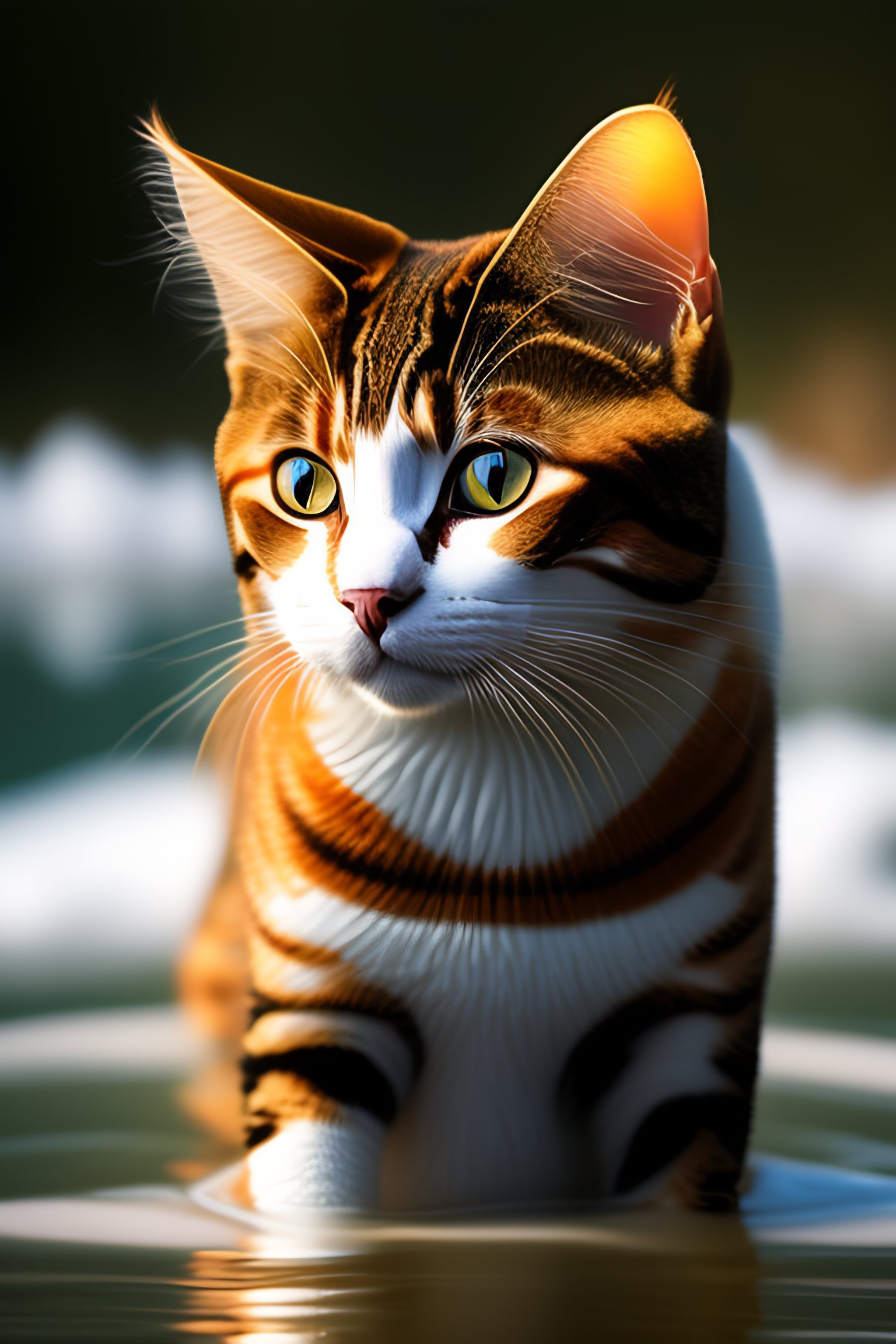 Lexica - I'm a cat in a fish body