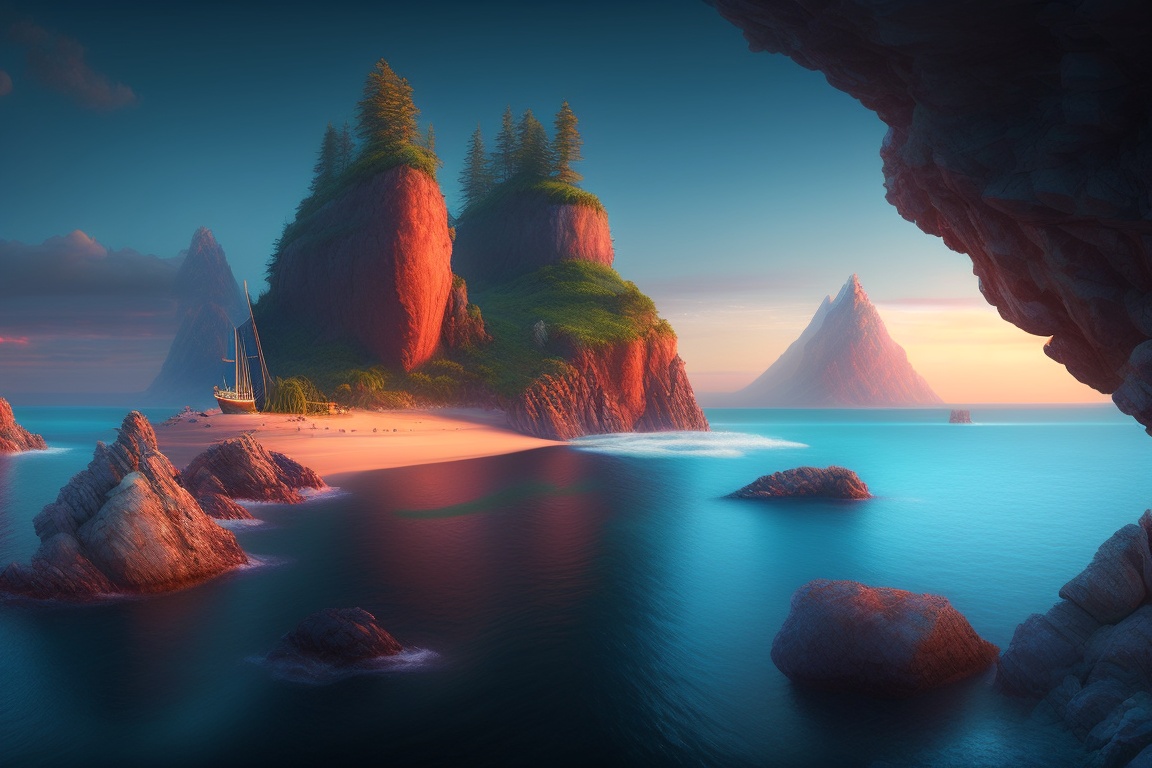 Lexica - Maritime land climate, scenery, fantasy concept, hd, 8k ...
