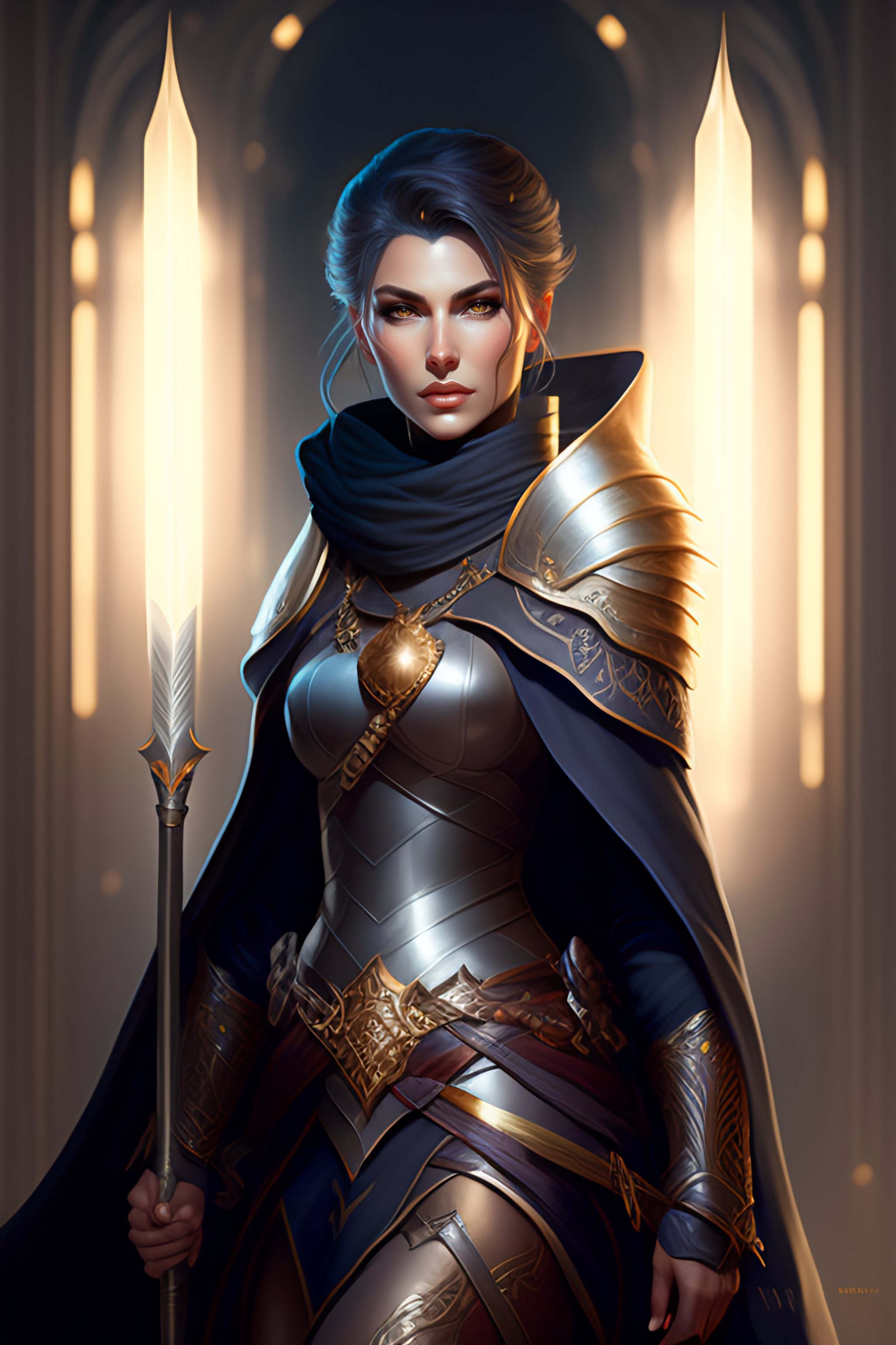 human paladin dandd female