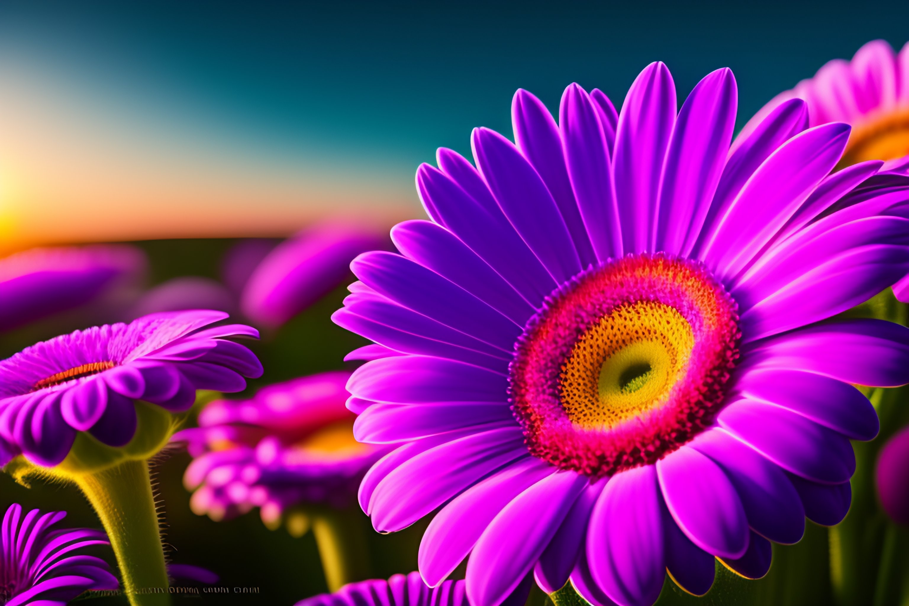 Purple on sale gerbera daisy