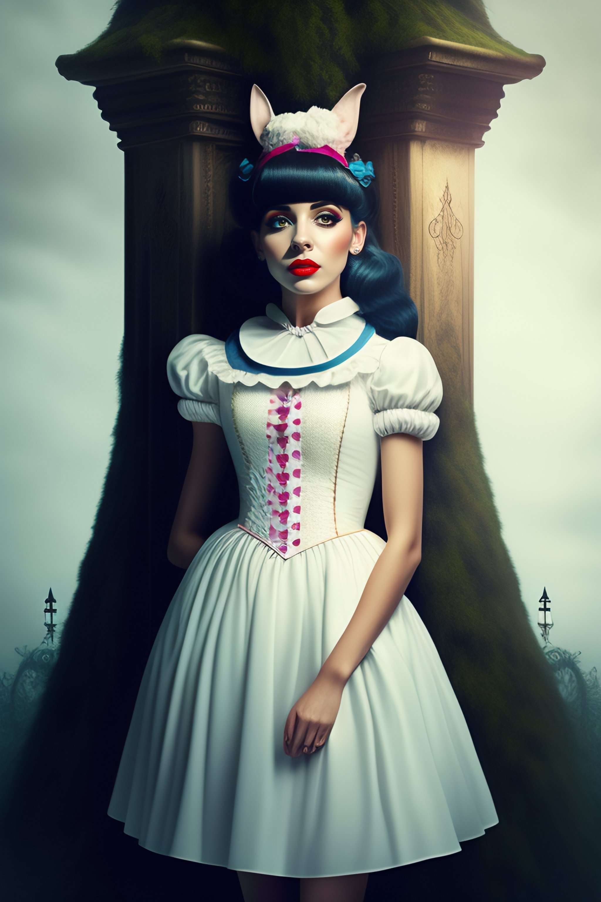 Lexica - Melanie martinez, alice in wonderland, horror, forest, fog ...