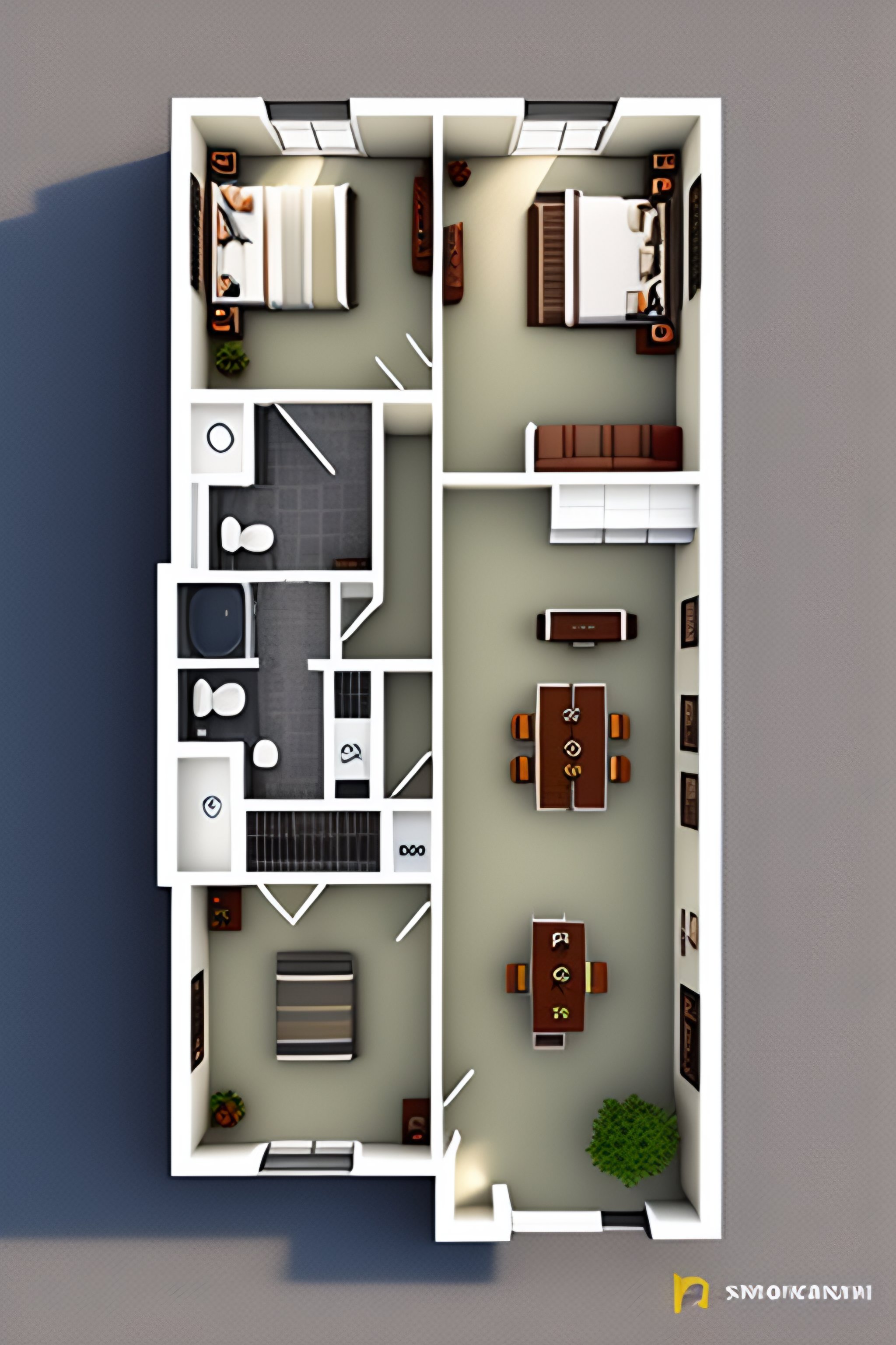 Lexica - House,1 floor