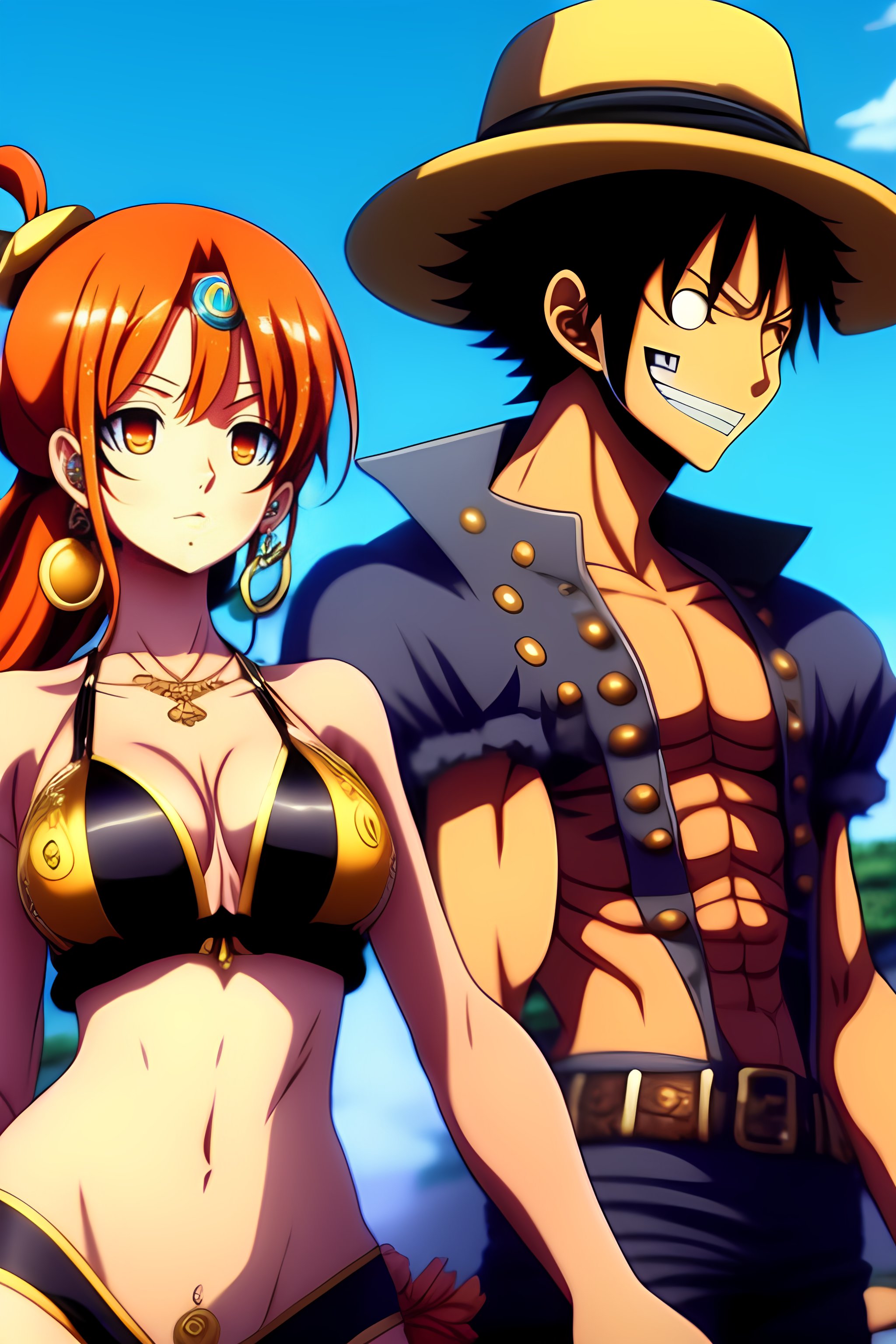 Lexica Anime, one piece bikini