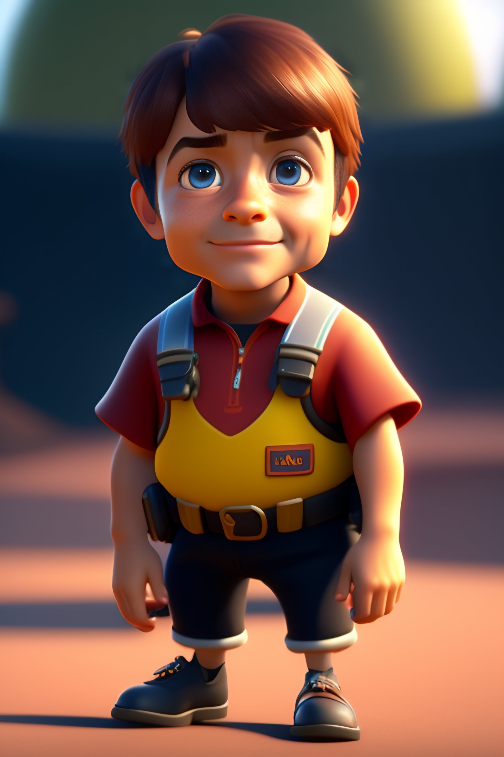 Lexica - Nicolas hulot as a pixar disney character caricature cute from ...