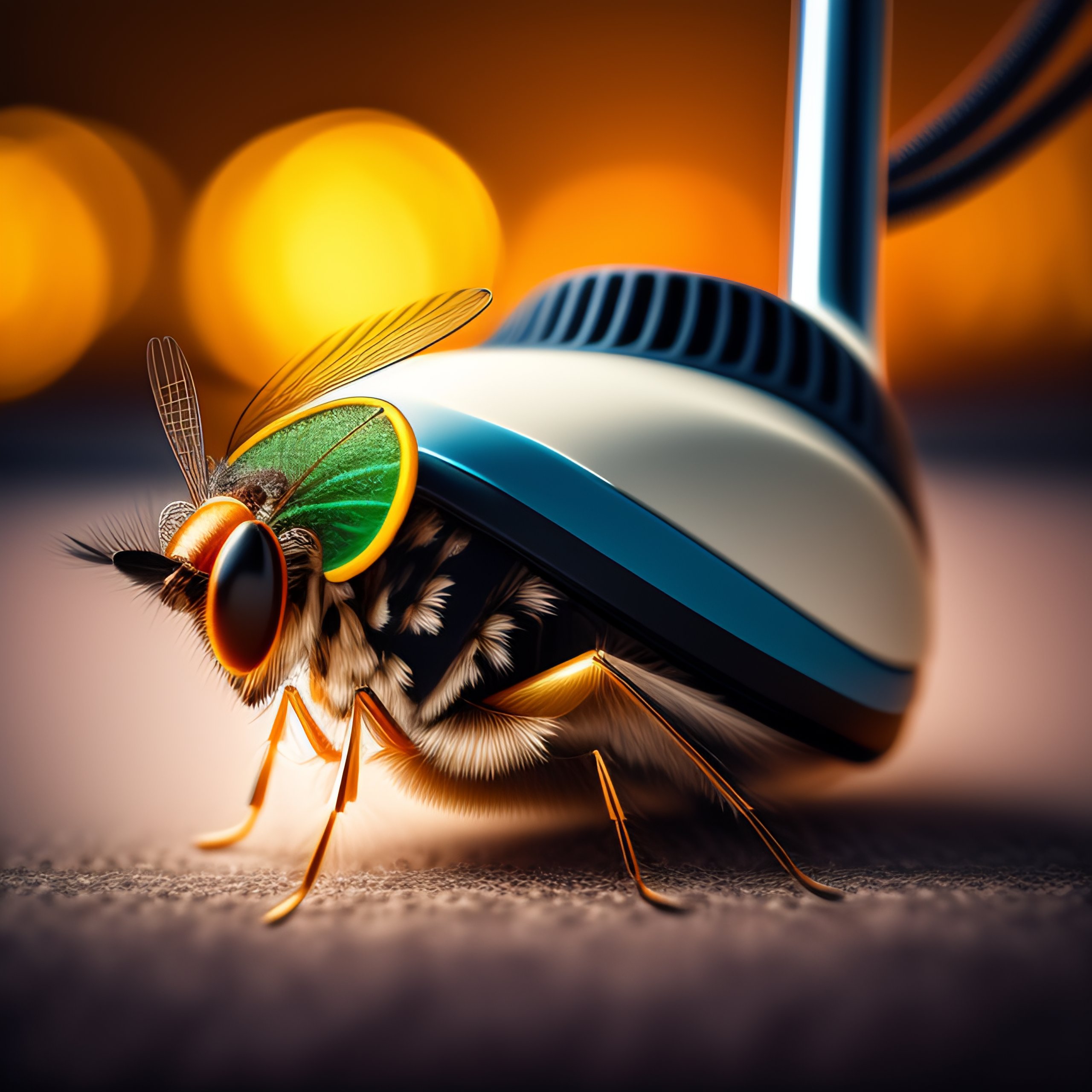 Lexica Mosquito drives vacuum cleaner