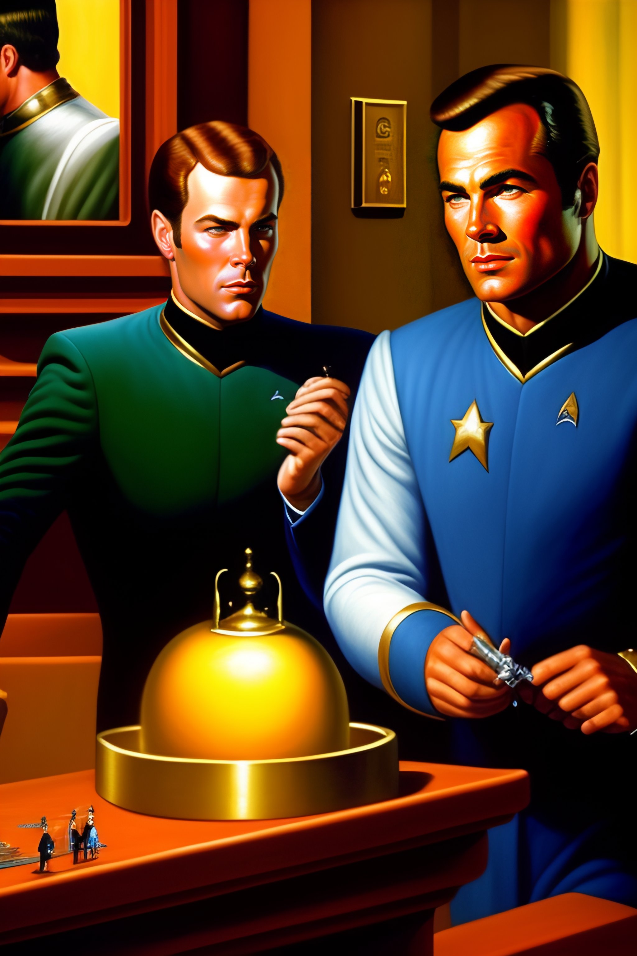 Lexica - James Kirk, Captian, Star trek, TOS, grant wood, pj crook ...