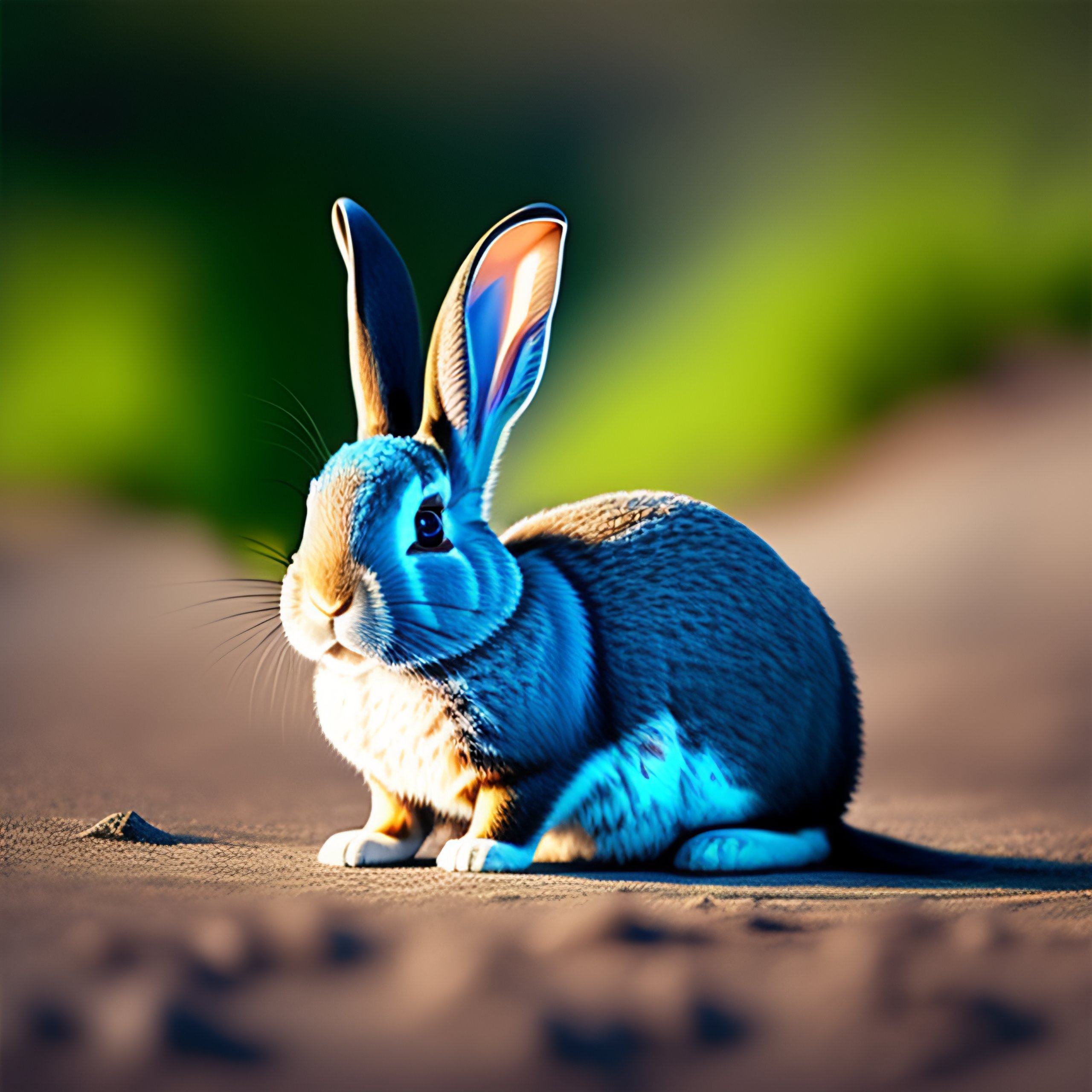 Lexica - Water blue rabbit