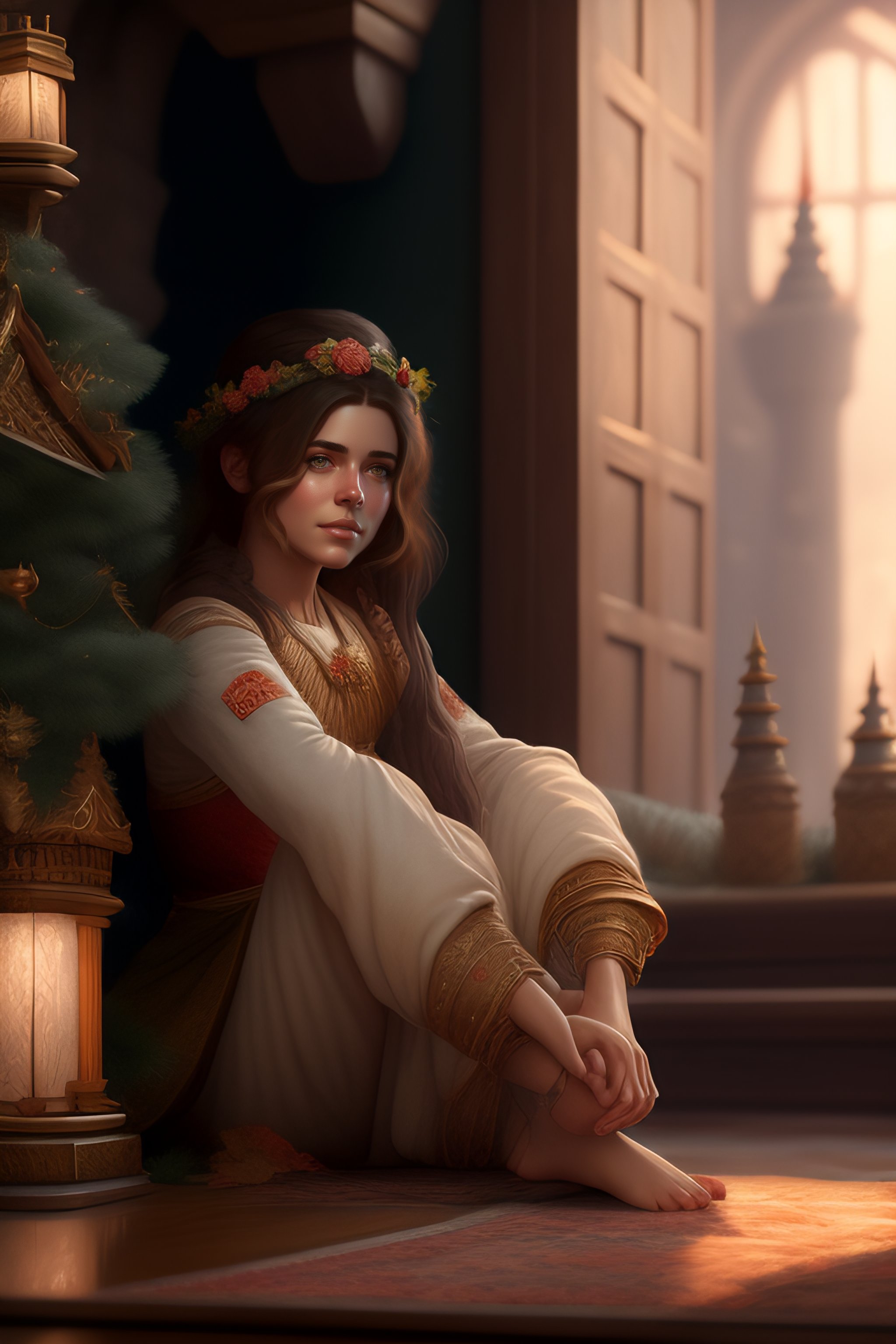 Lexica - Brunette prince dwarfism, full body, medieval pajamas, barefoot,  feet, intricate details, hyper detailed, ultrarealism, Sophie Anderson,  jor...