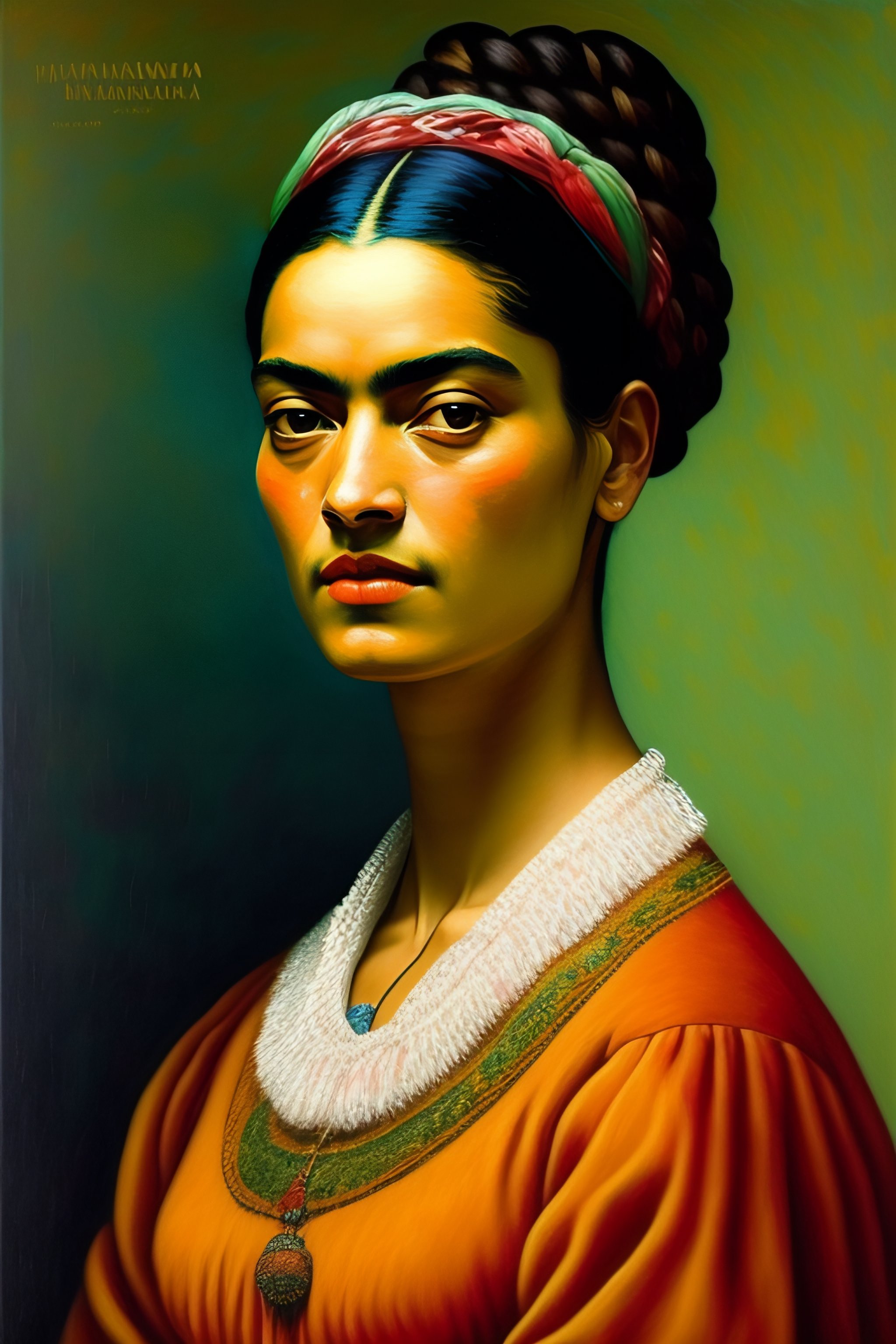 Lexica - Retrato de fridakahlo, pintura de Vincent van Gogh