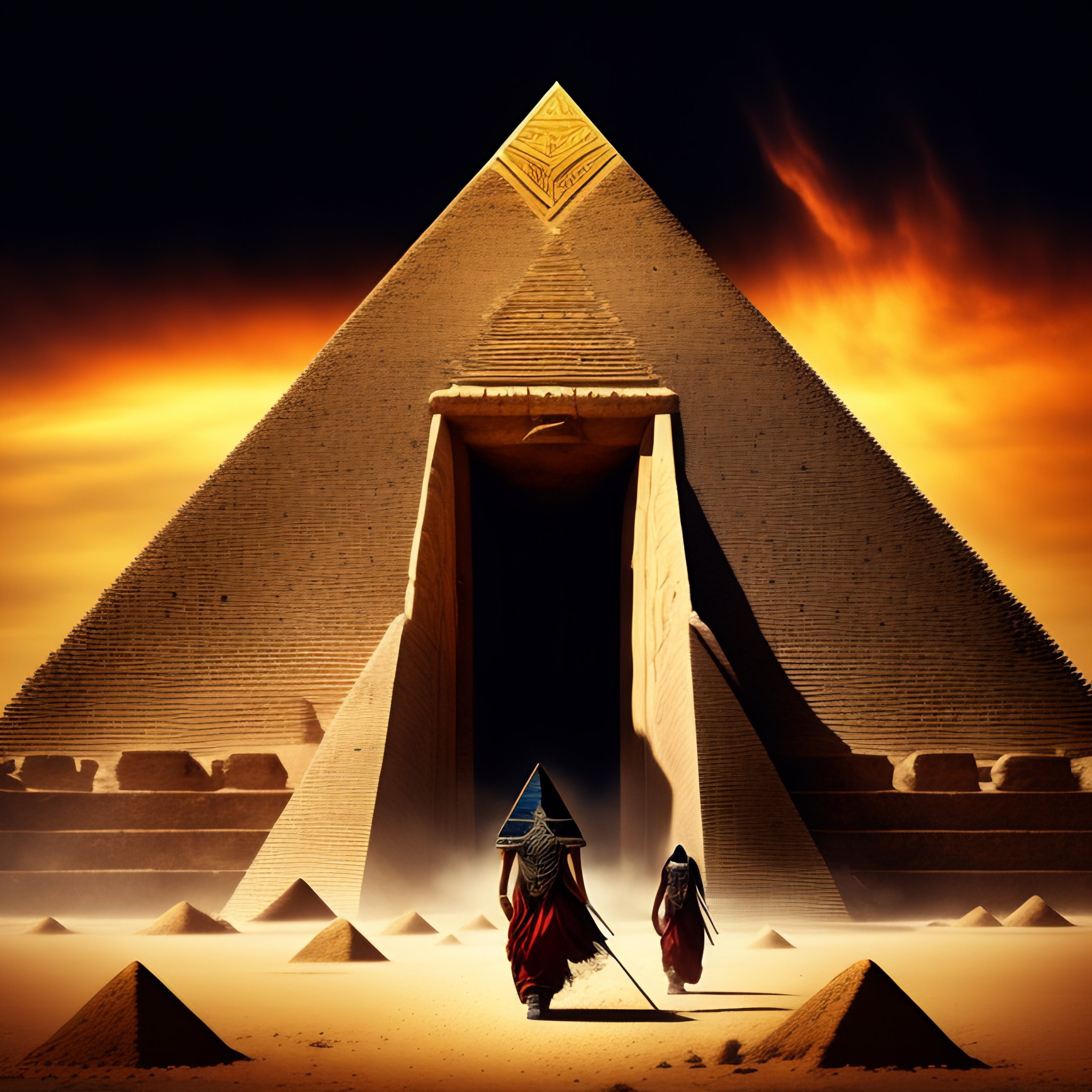 Lexica Death metal band album cover art, drawn by Derek Riggs, mummy