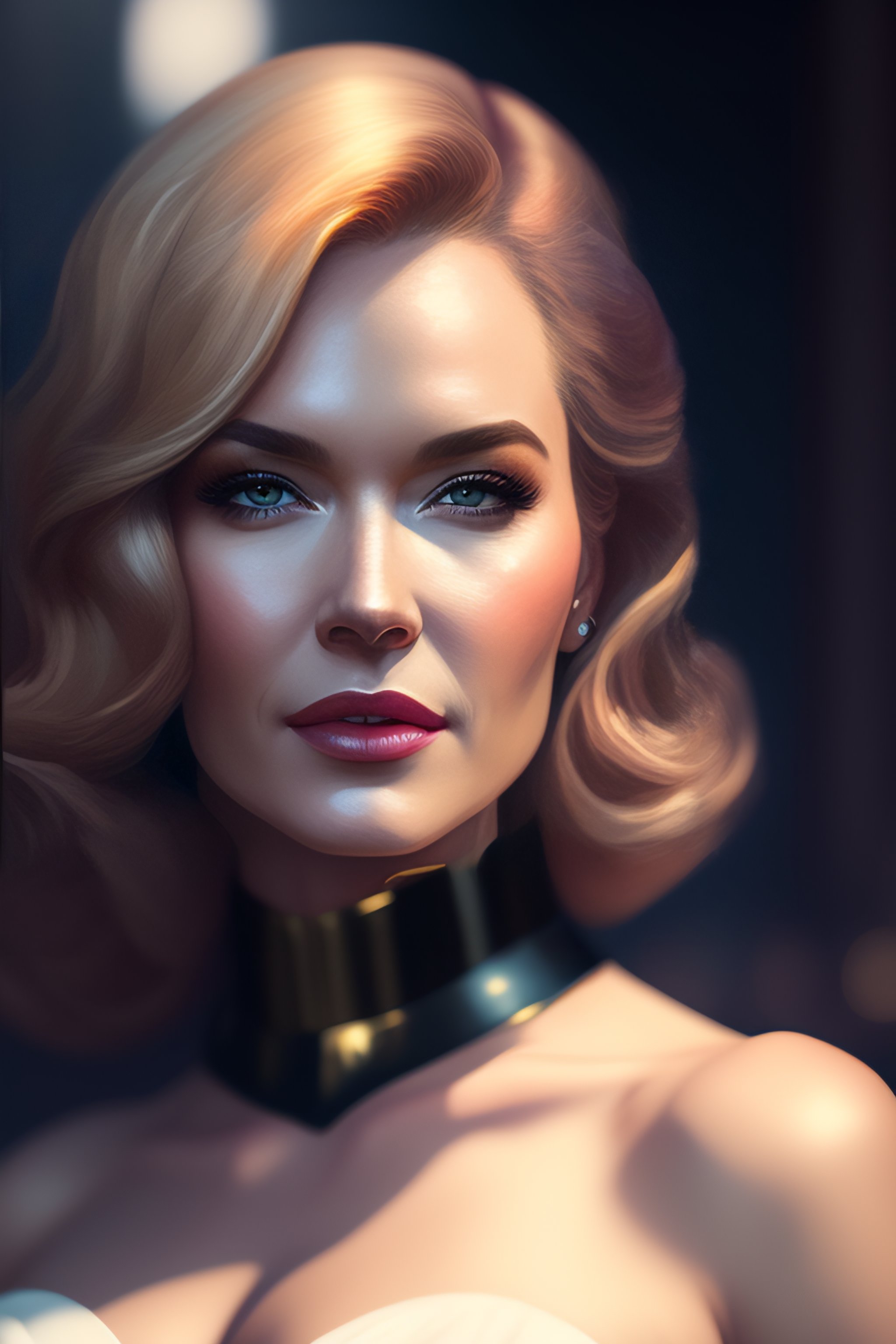 Lexica - A fancy portrait of Penelope ann miller by Greg Rutkowski, Sung  Choi, Mitchell Mohrhauser, Maciej Kuciara, Johnson Ting, Maxim Verehin,  Pete...