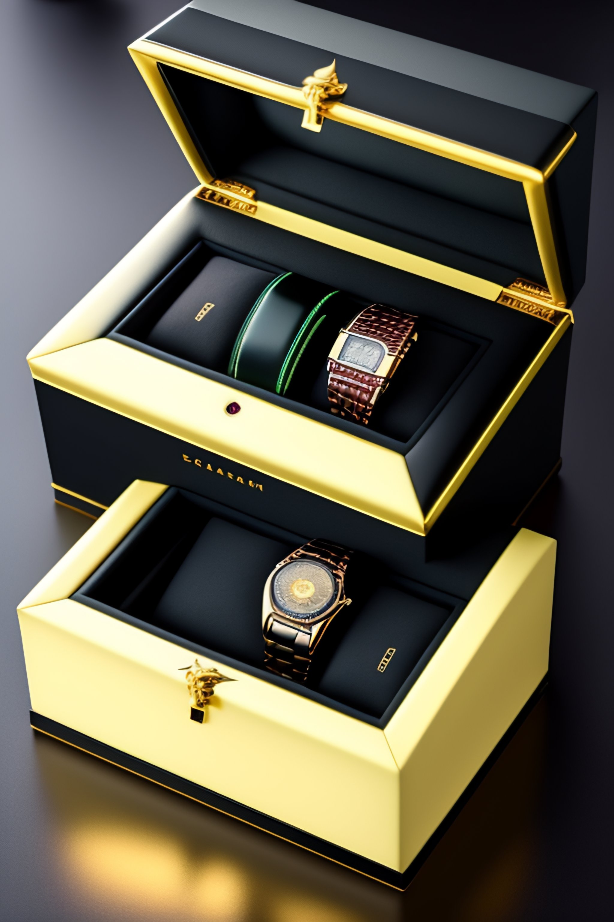 Watch on sale box design