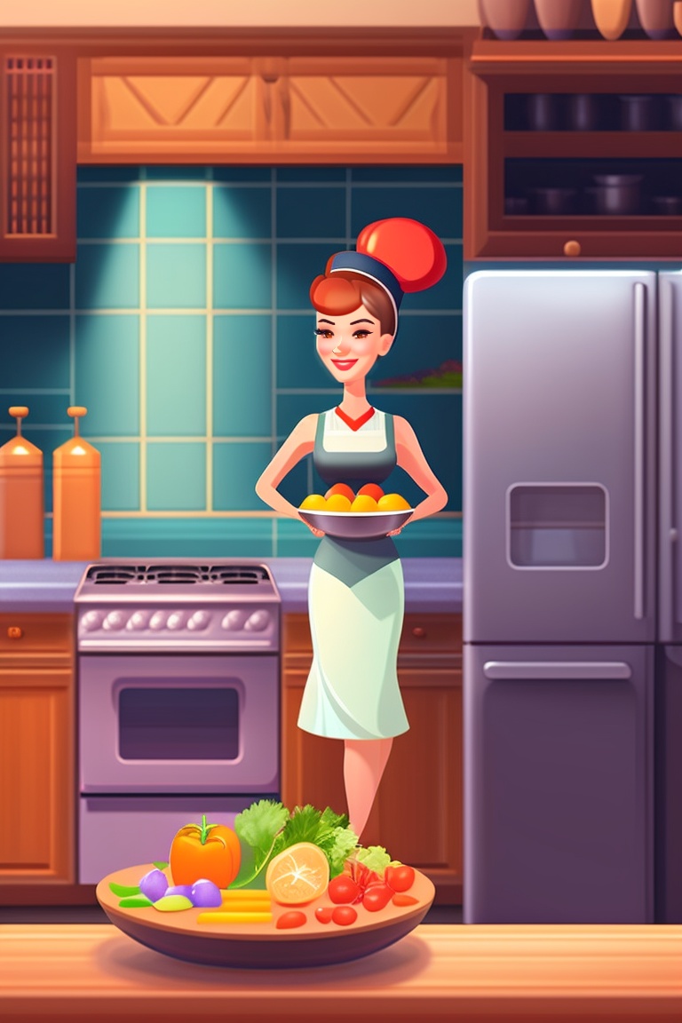 Beautiful Kitchen Clipart and Baking Art