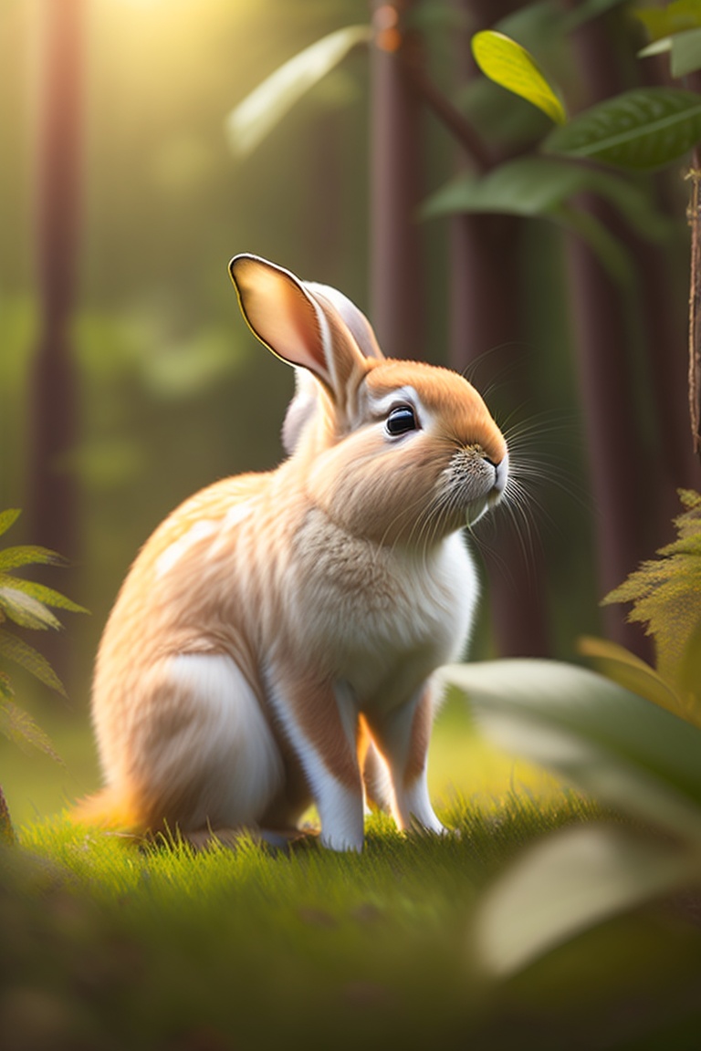 Lexica - Once upon a time, in a lush green forest, lived a clever ...