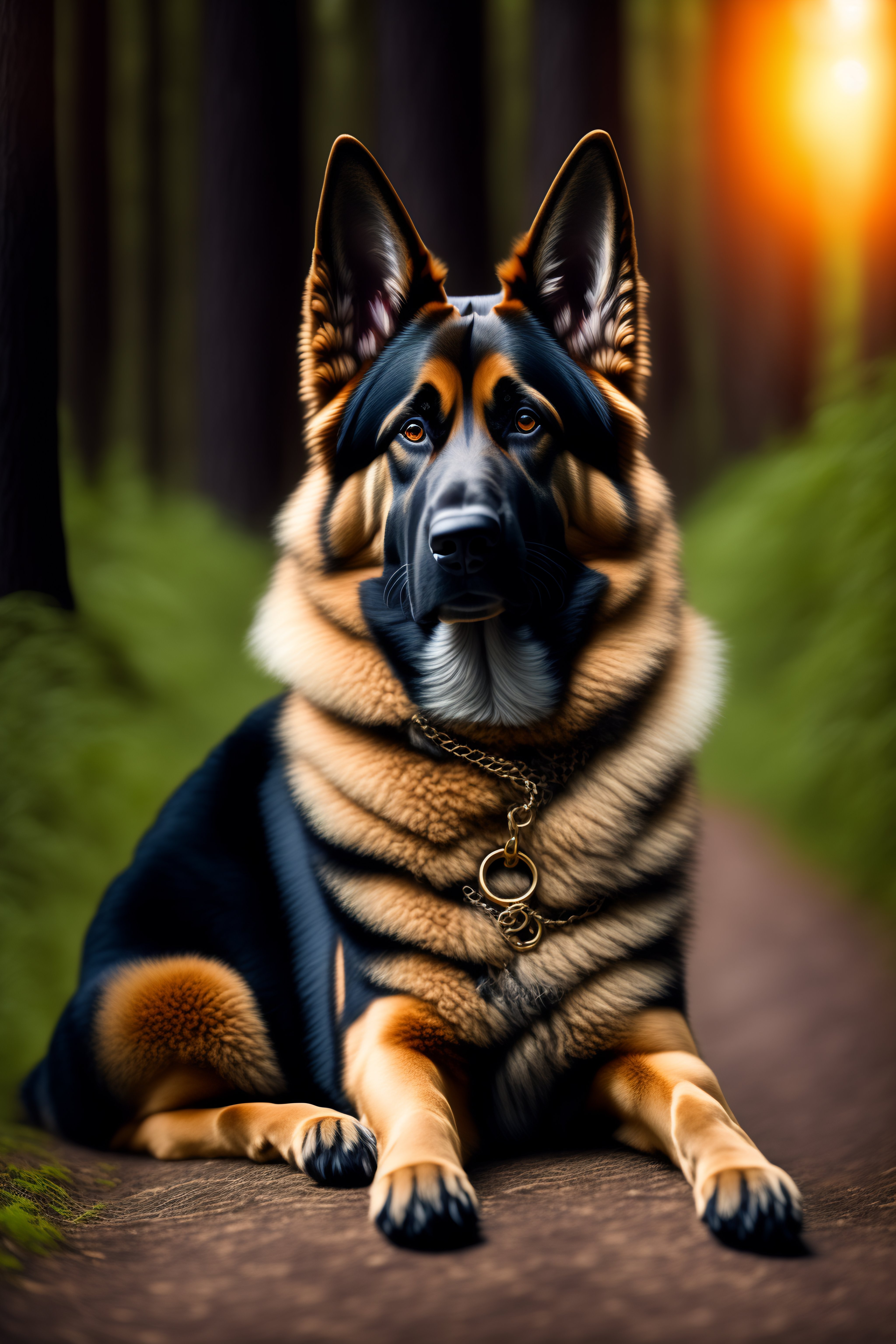 German shepherd 2024 long hair