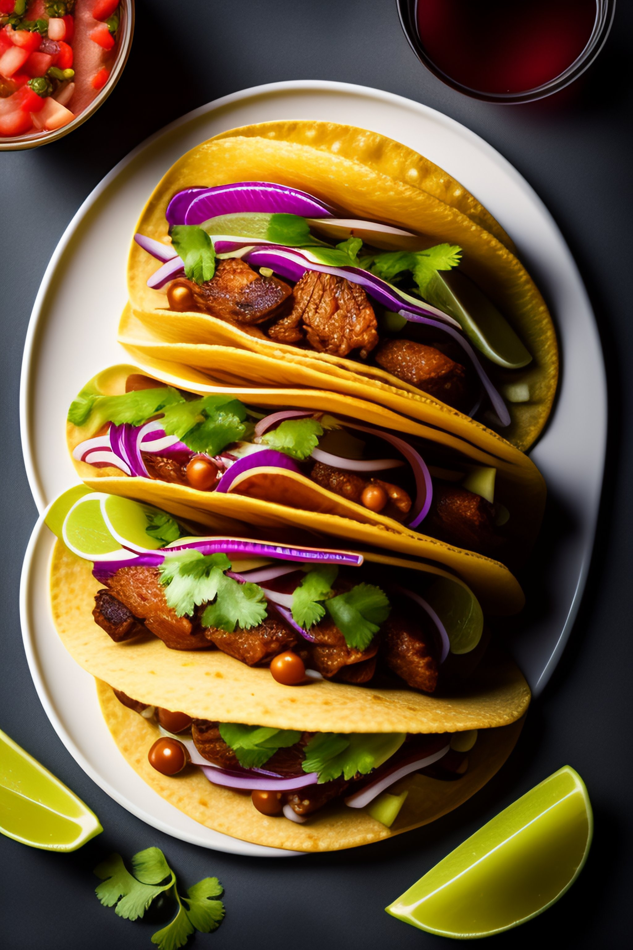 Lexica Tacos, food photography