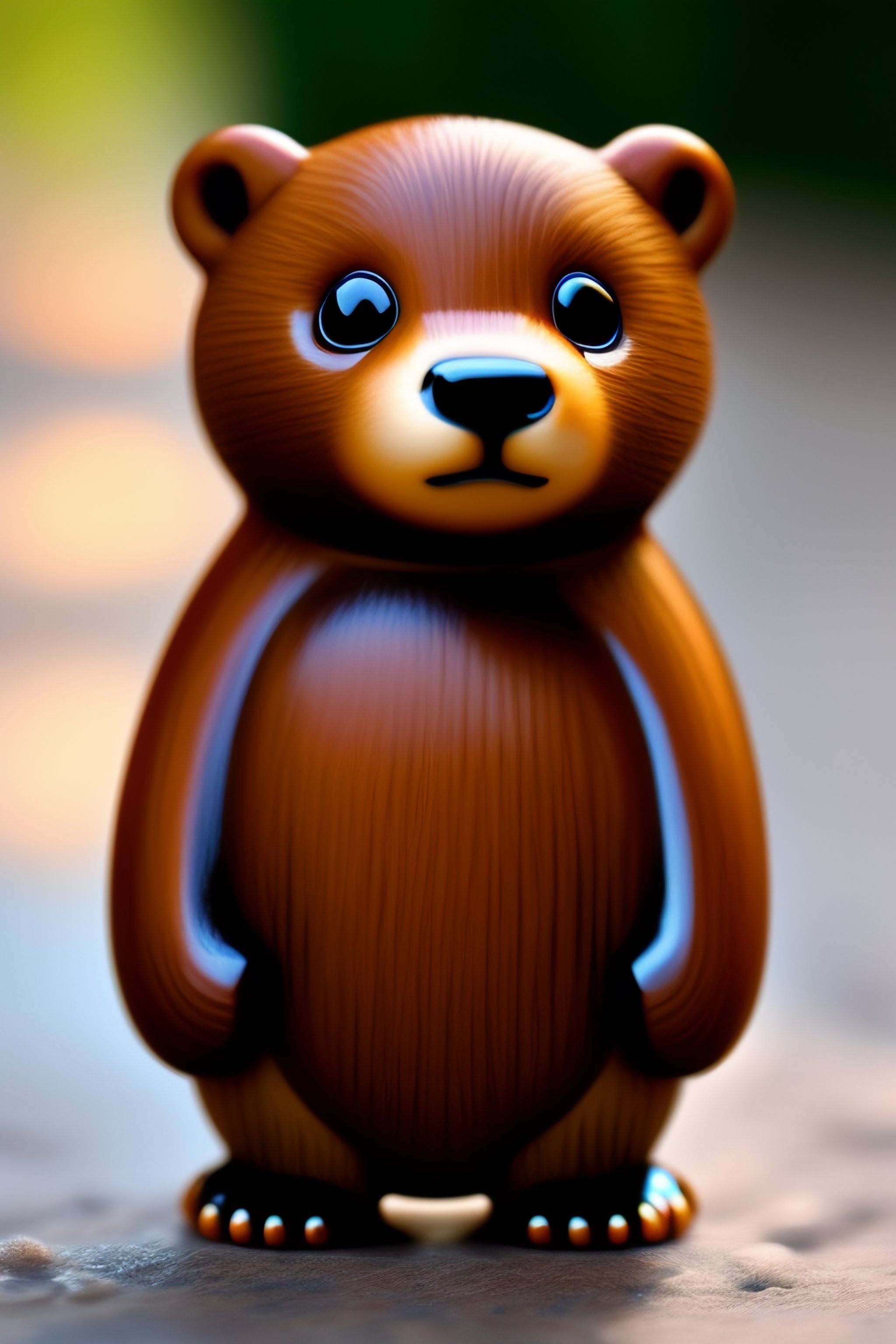 Lexica A beaver bear hybrid, cute