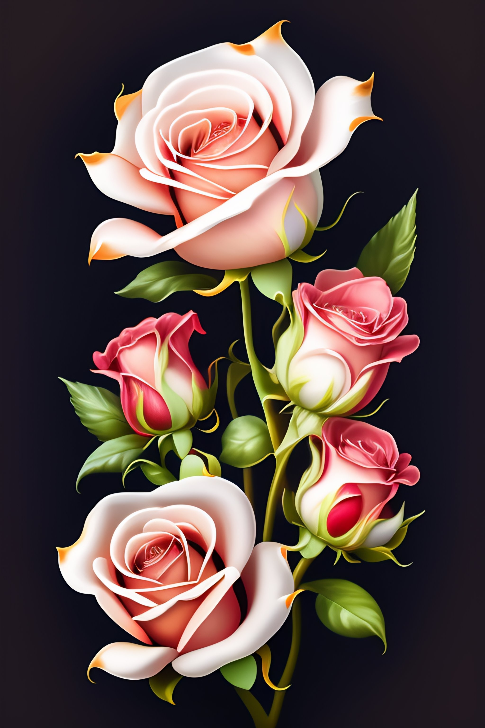 Lexica - Phoenix, sun, white roses, hyper detailed, ultra-sharp, octane ...