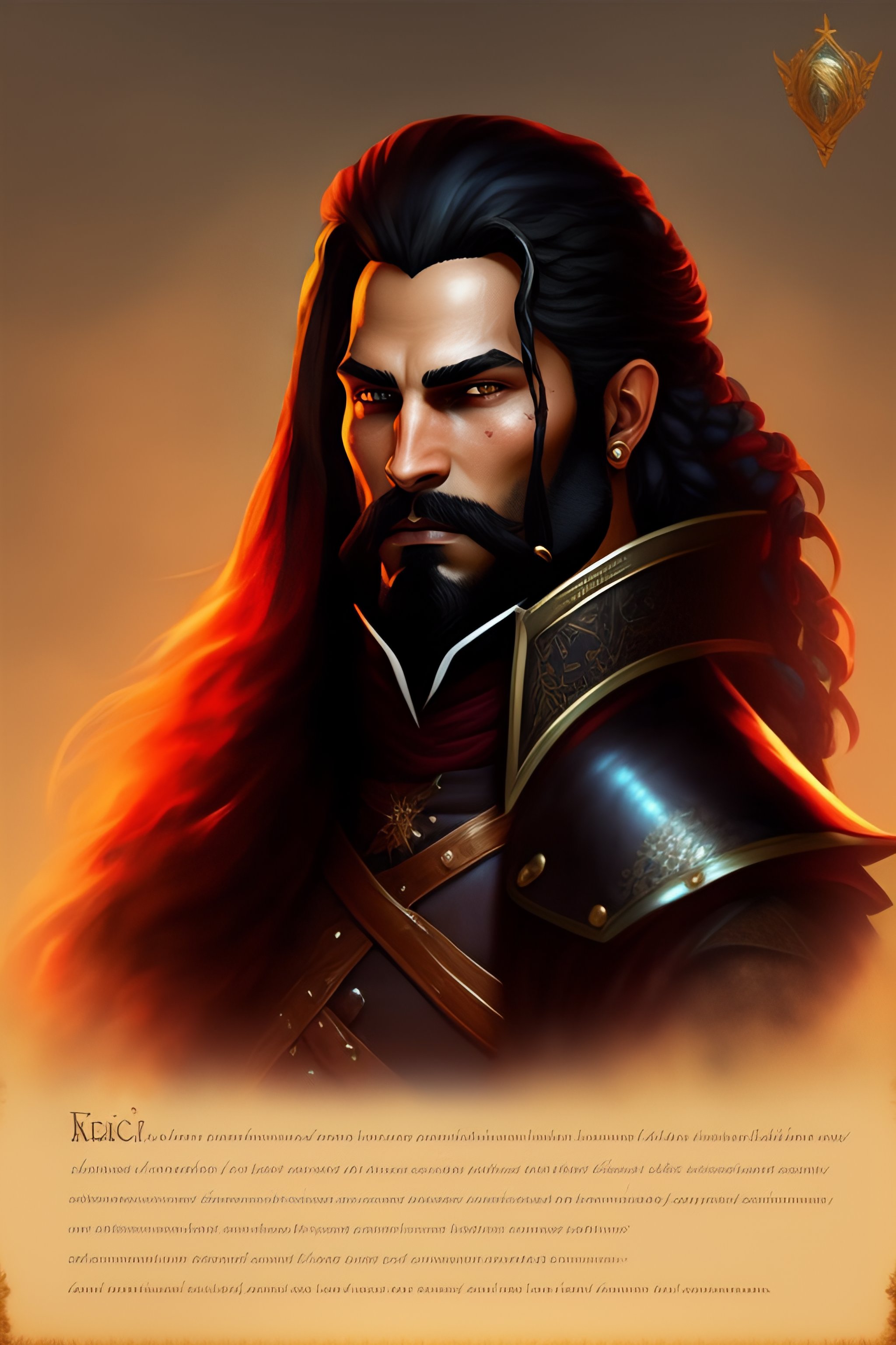 Lexica - Blackwall from Dragon Age as a pirate, medieval style