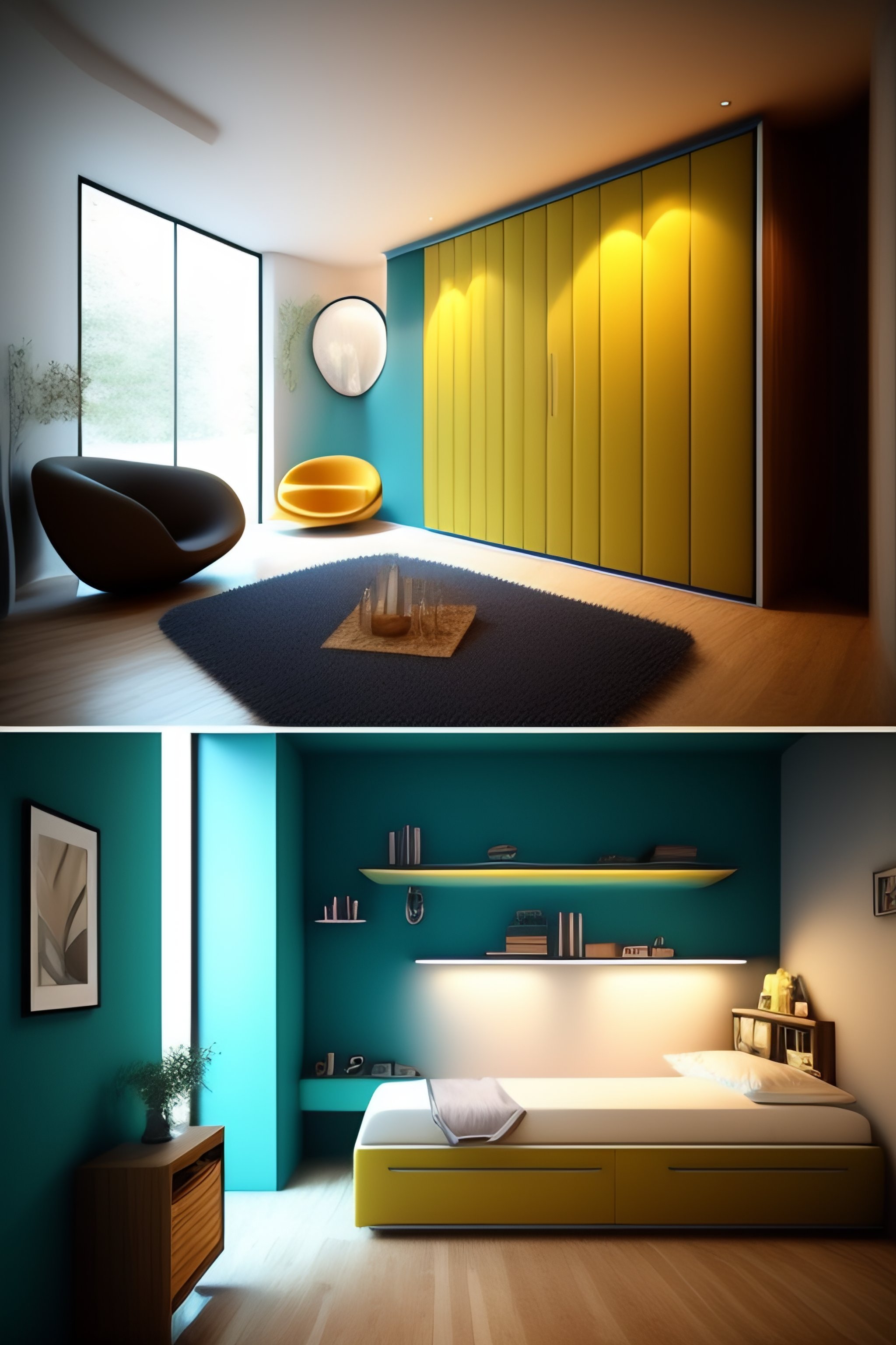 Lexica - Space saving room ideas