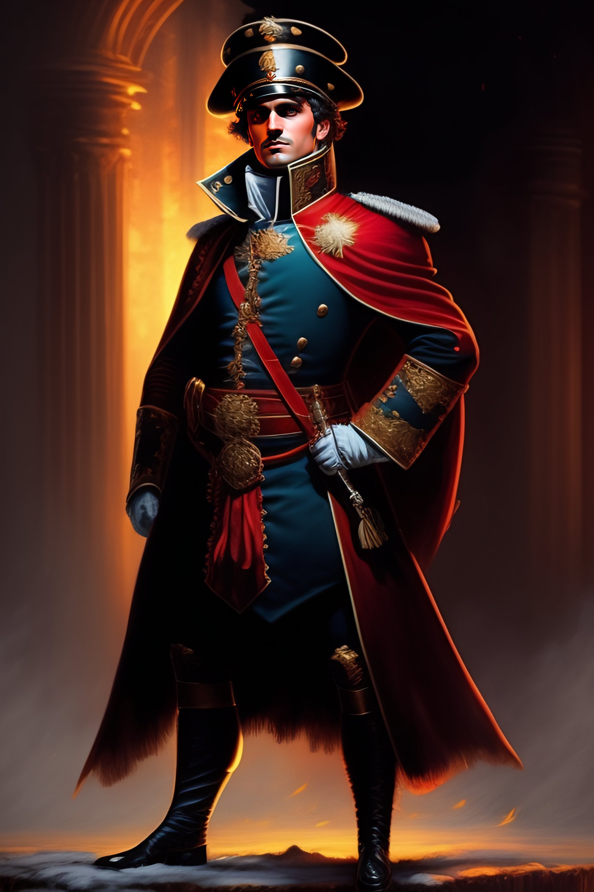 Lexica - Napoleon bonaparte as a darkest dungeon character