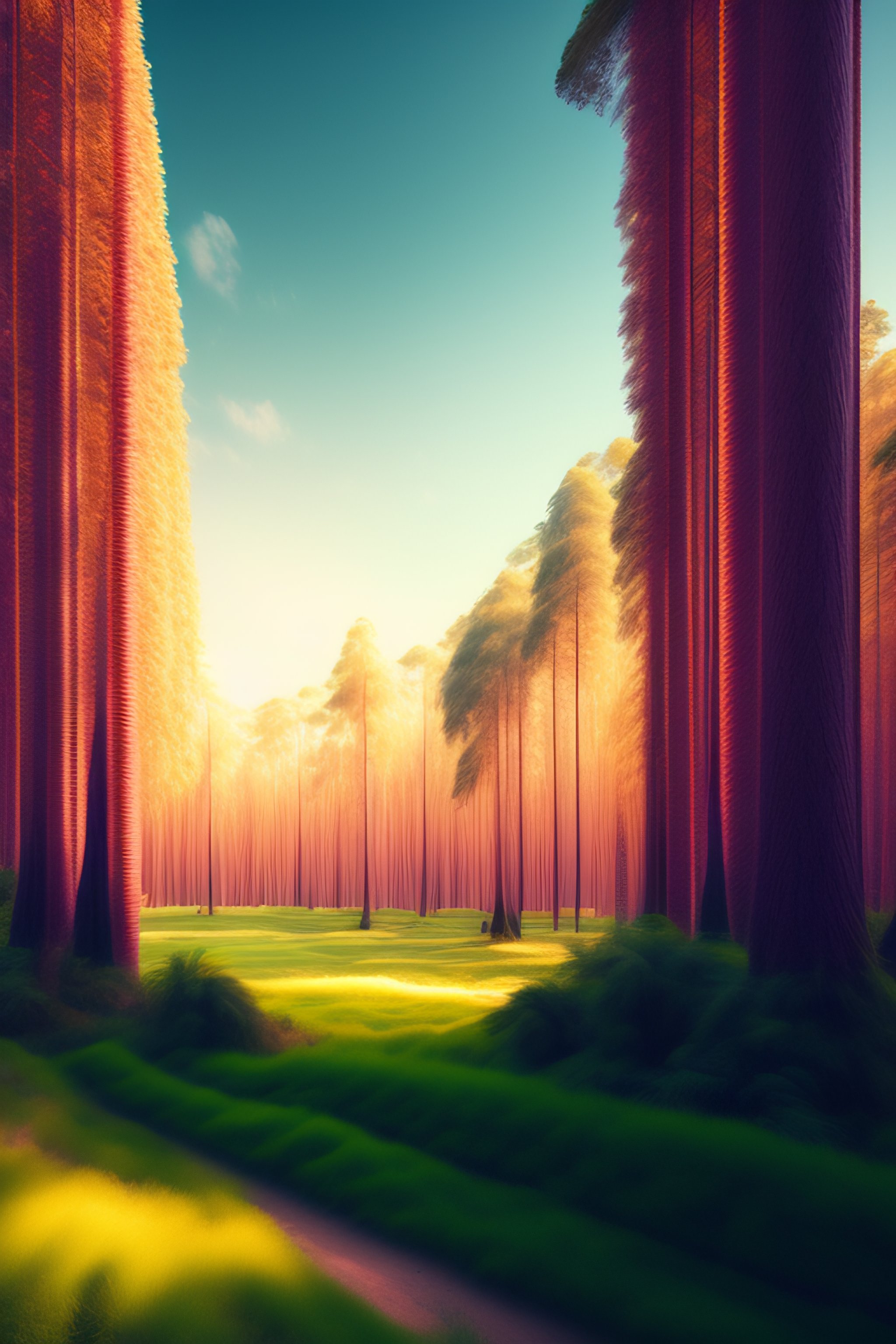 Lexica Forest of sugar trees