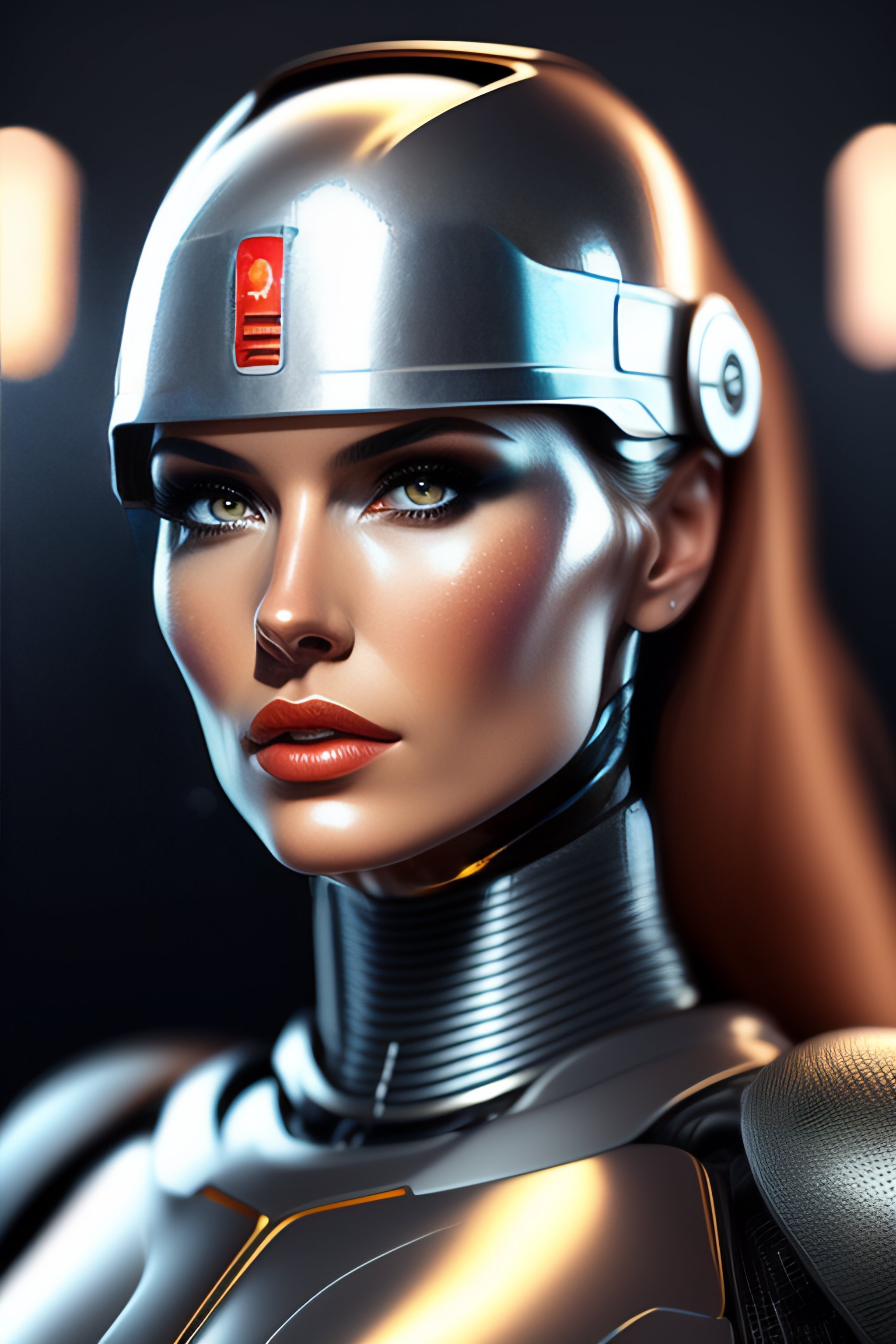 Lexica - Robocop woman portrait, photorealistic, highly detailed ...