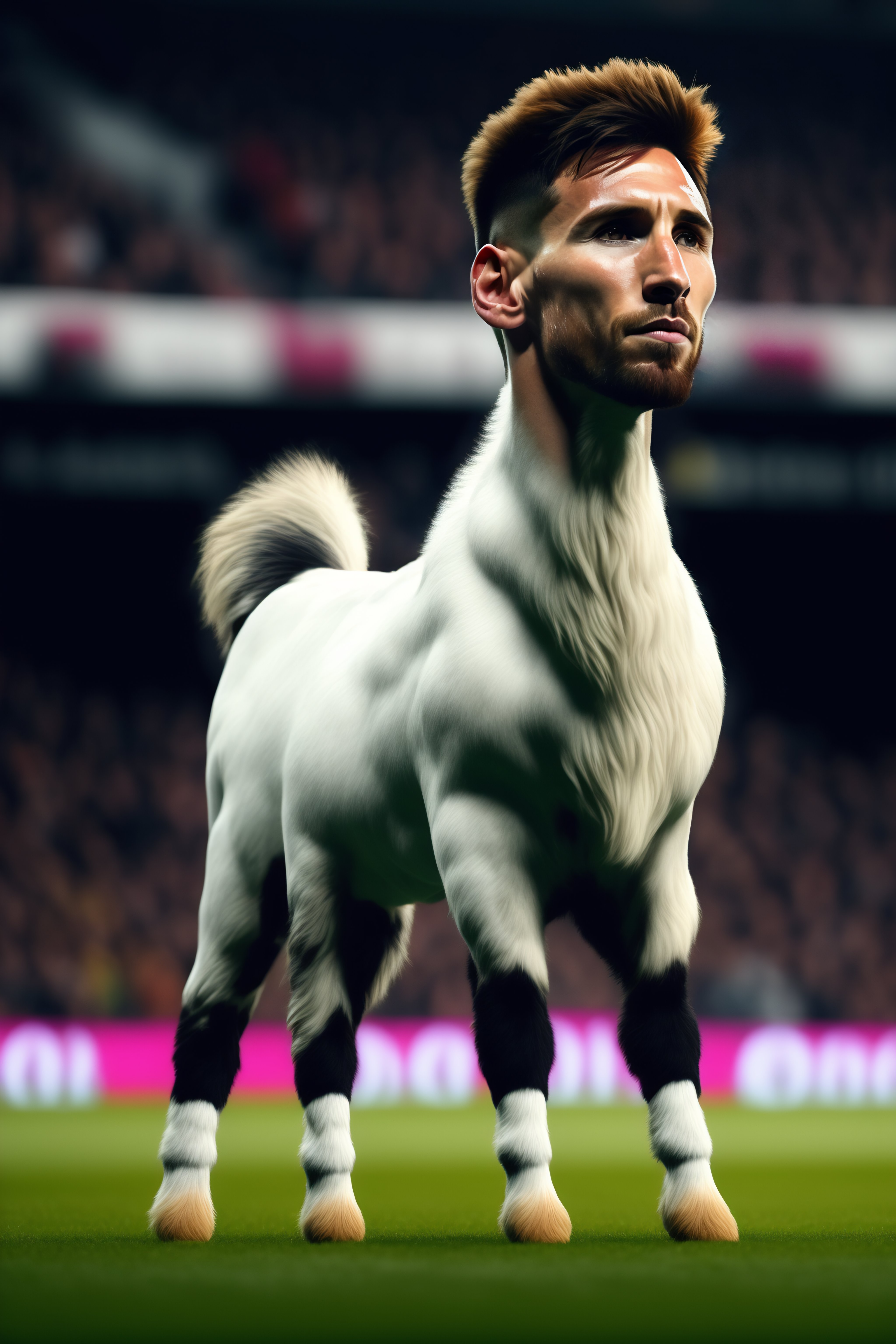 Lexica - Messi but with a goat body