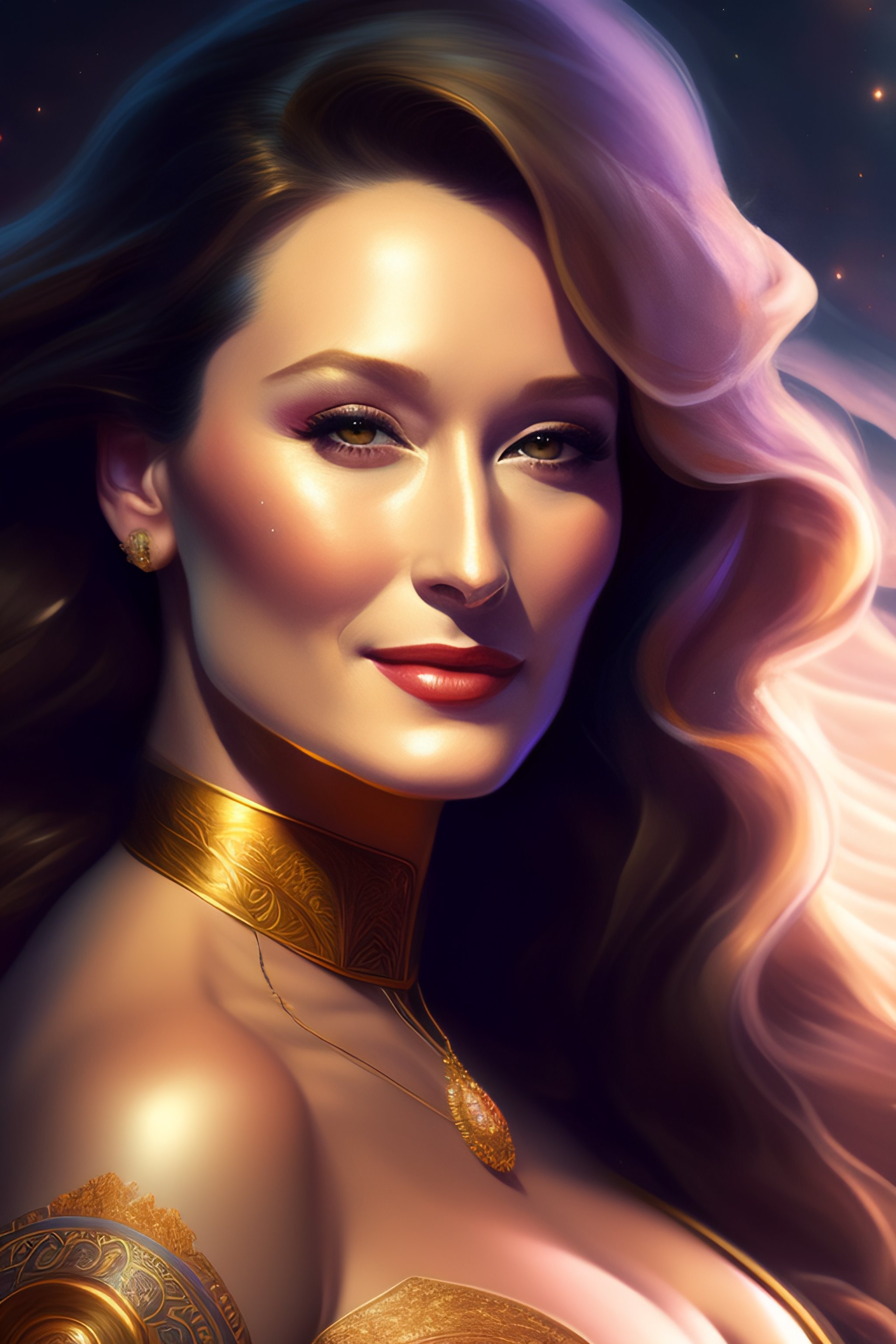 Lexica - Meryl Streep Beautiful portrait of a gorgeous Princess ...