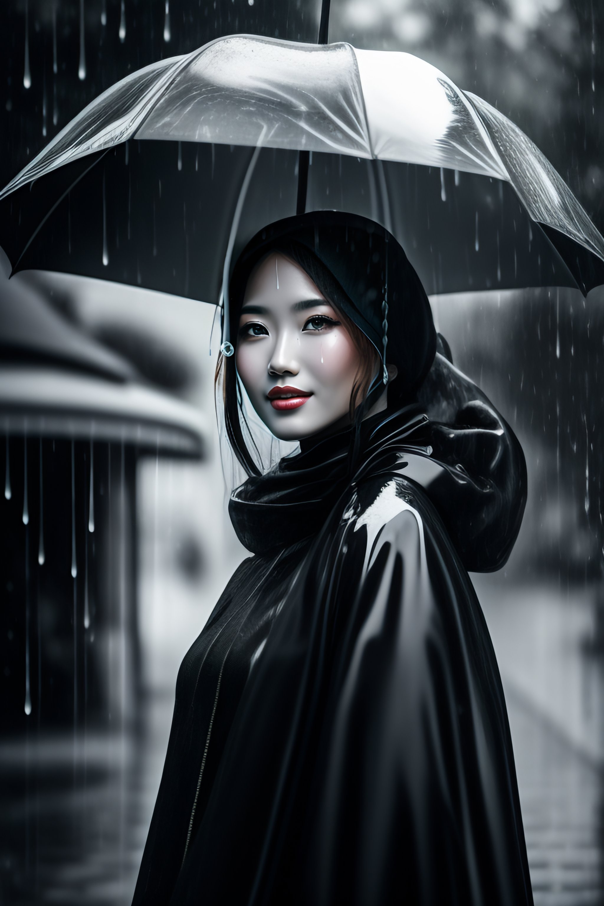 Lexica Old portrait of an transparent person with no face under the