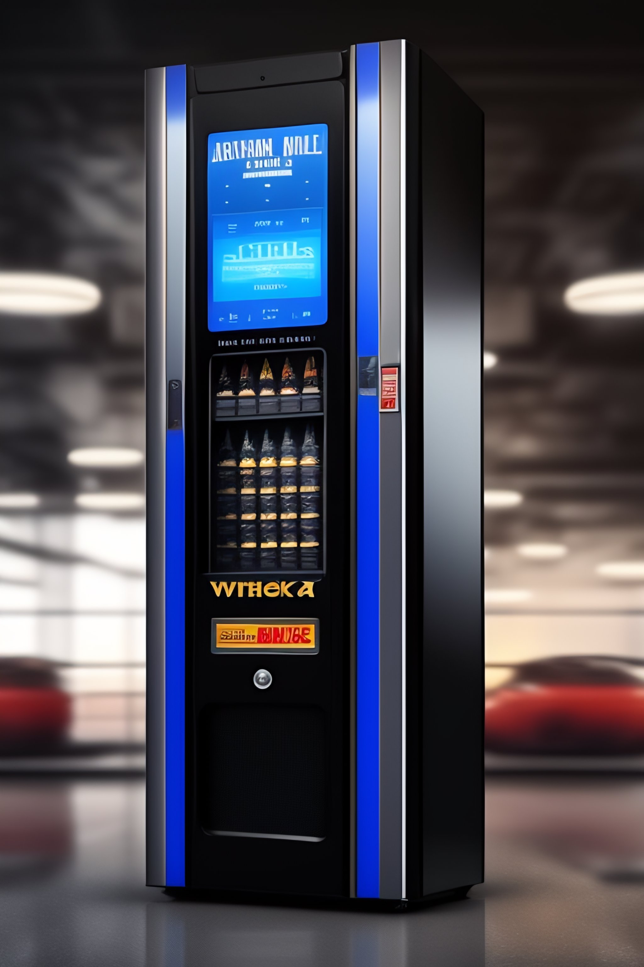 Lexica A vending machine for guns, pistols, and firearms