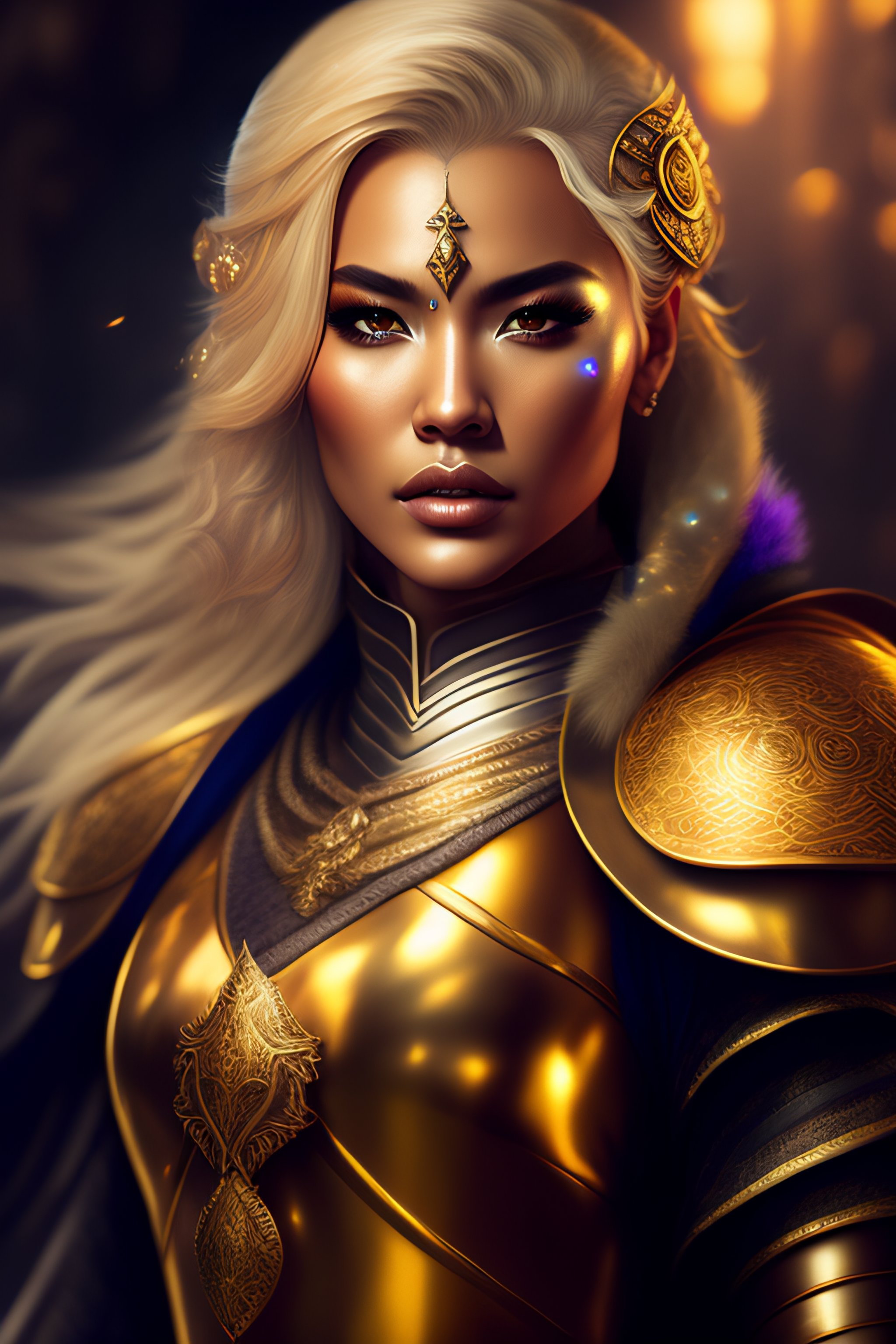 Lexica - Cinematic portrait, hyperdetailed stunningly beautiful female ...