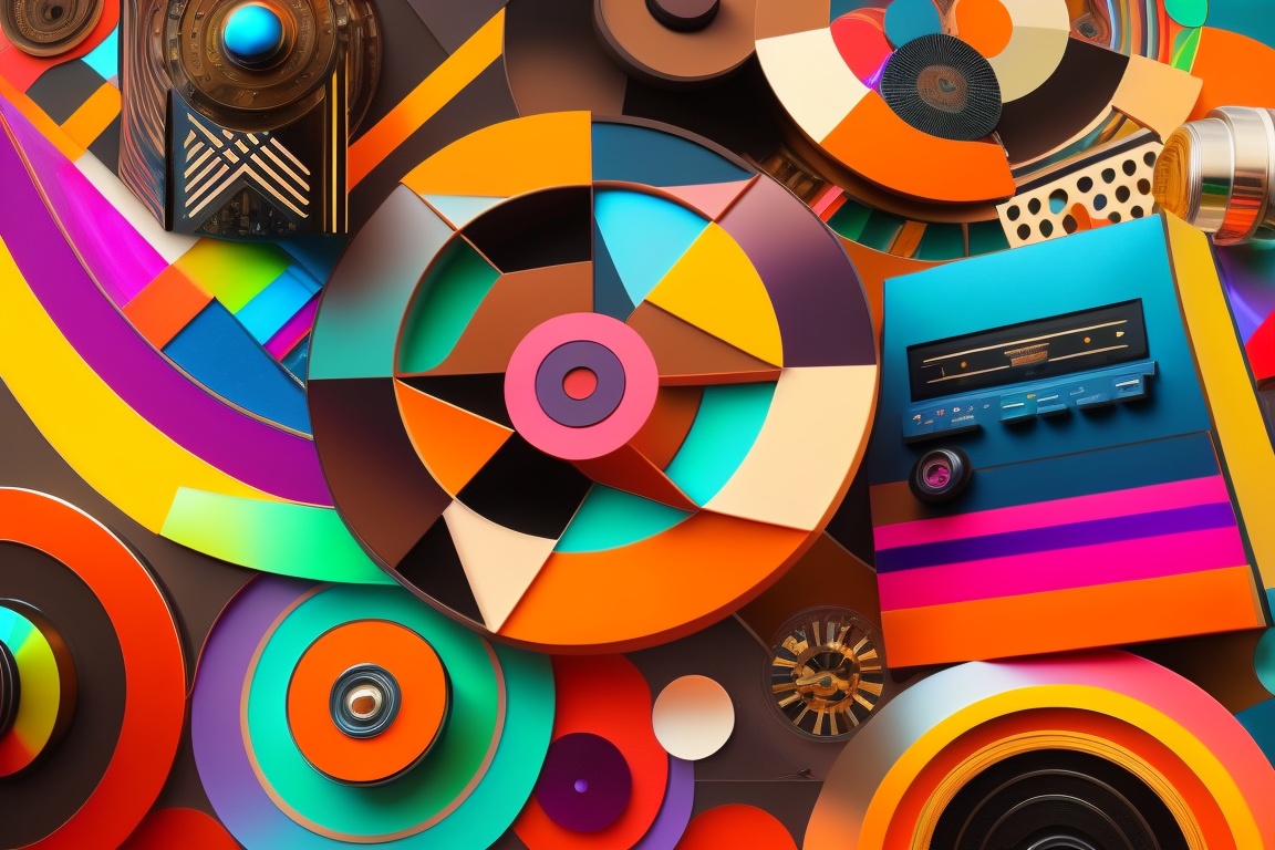 Lexica - An abstract collage of varied film clips, with glimpses of ...