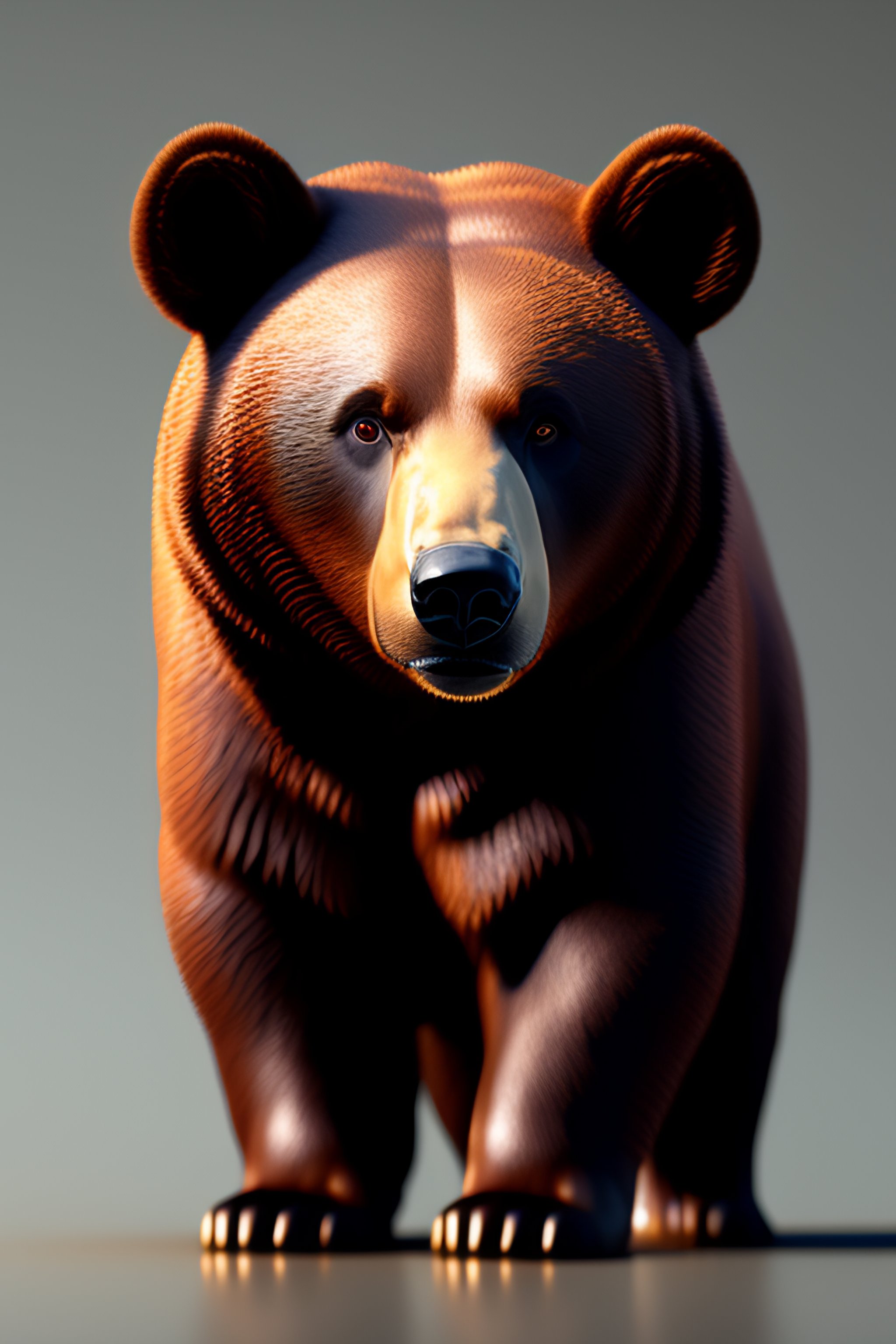 Lexica - Photo of a bear, extremely detailed, octane render