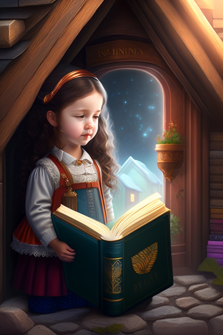Lexica - Once upon a time in a quaint village, a curious young girl ...